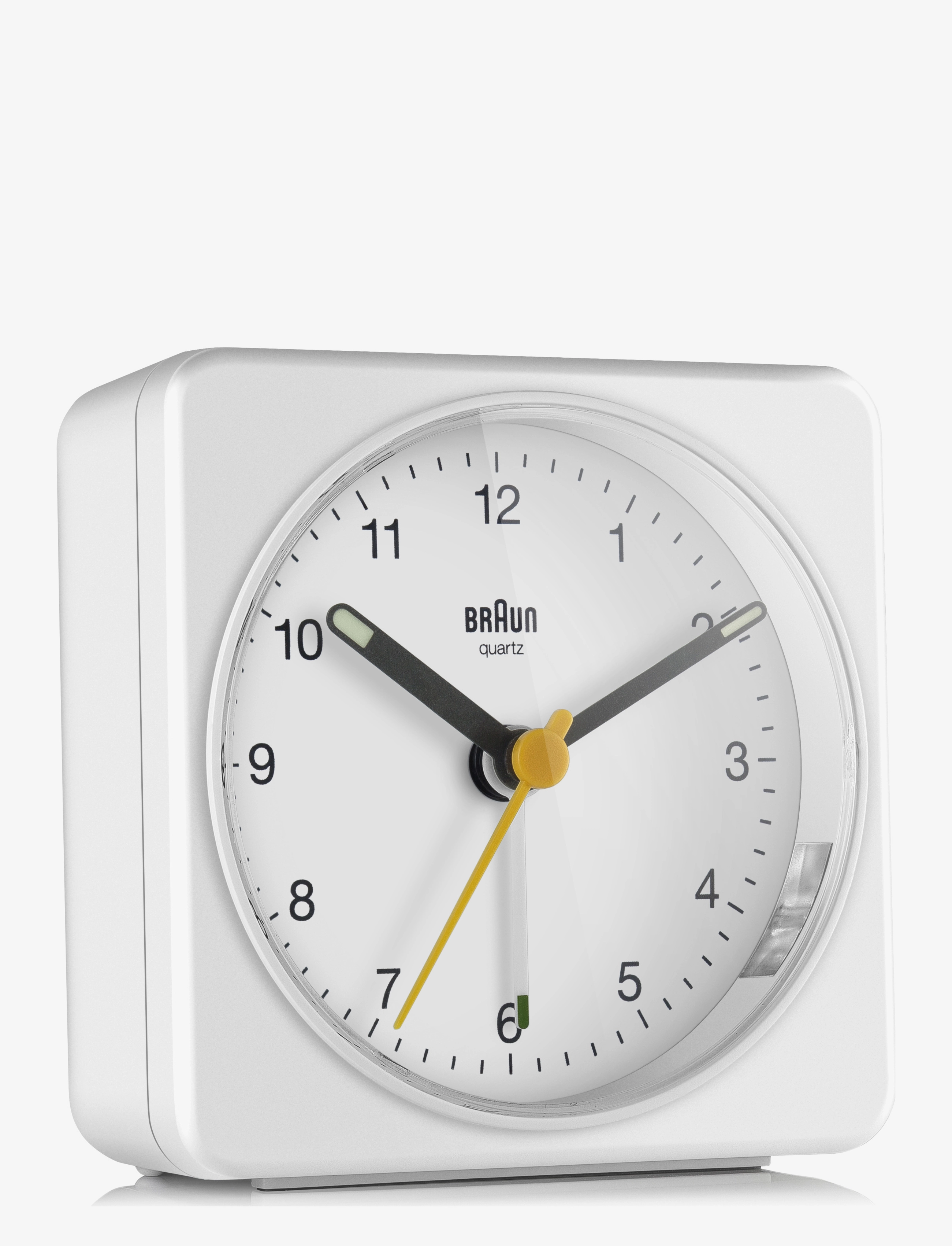 Braun Vækkeur, One Size, Watches, Weiß - Alarm Clocks, Homeware