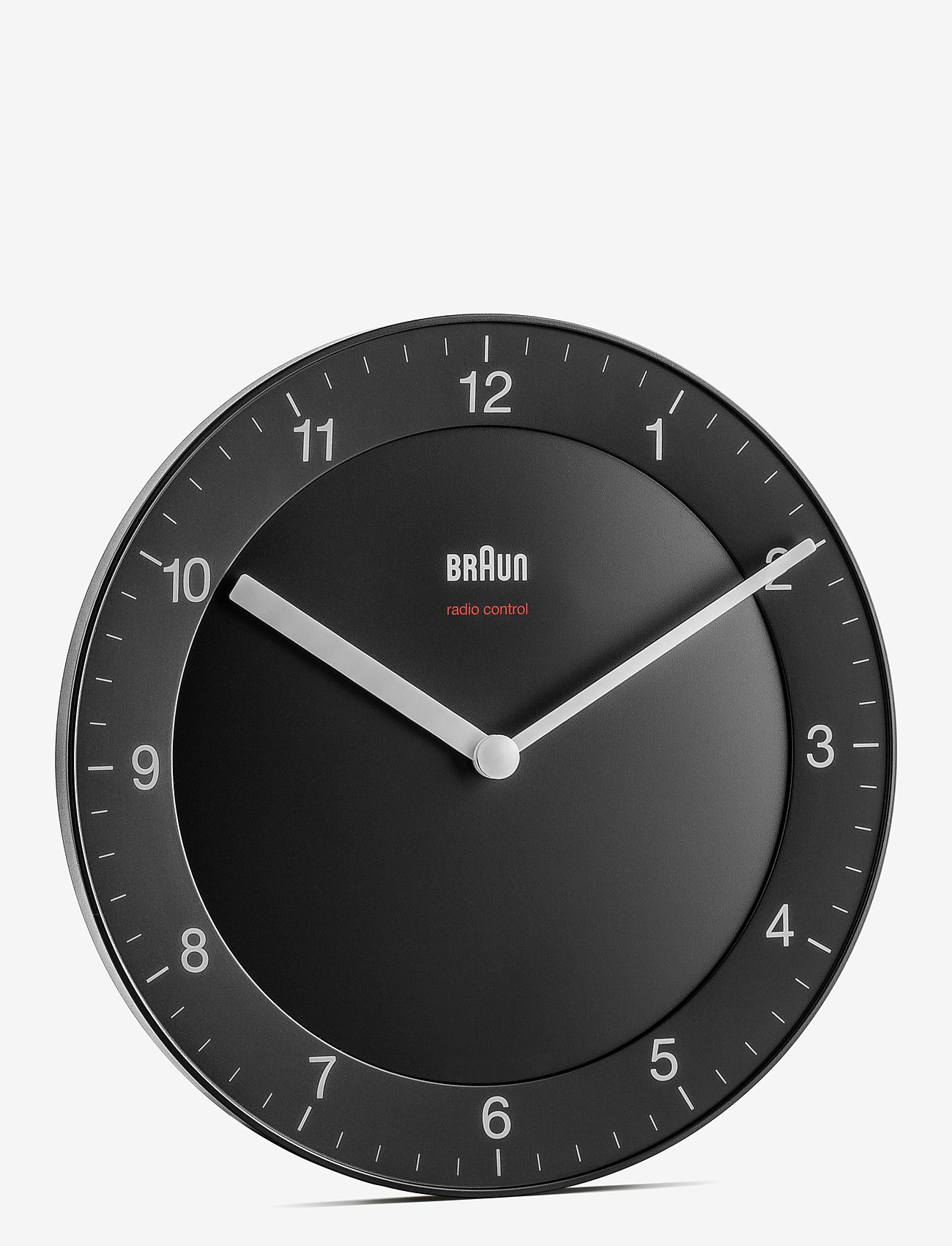 Braun - Braun Wall Clock - sieniniai laikrodžiai - black - 0