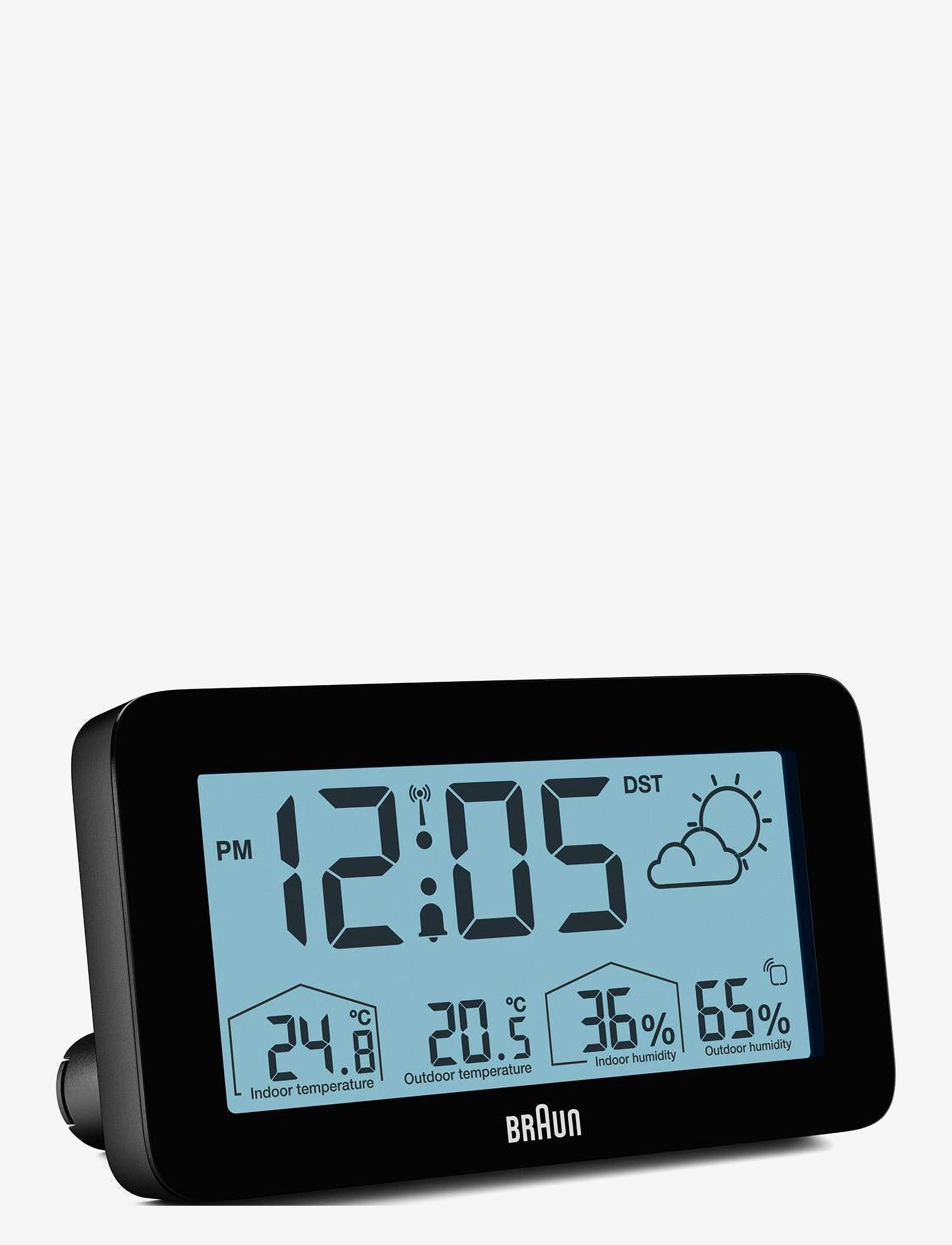 Braun - Braun Weather Station - vækkeure - black - 1