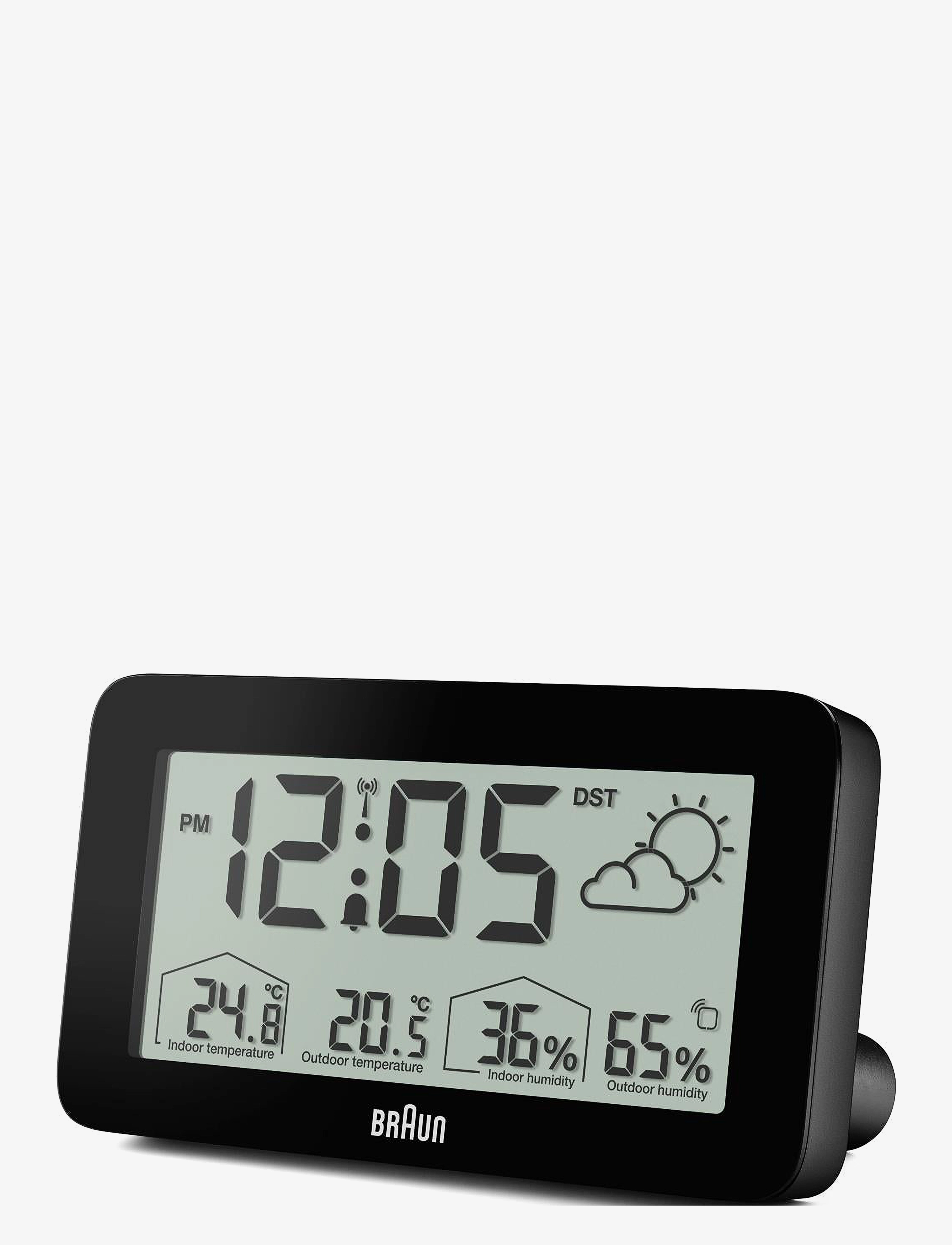 Braun - Braun Weather Station - vækkeure - black - 4