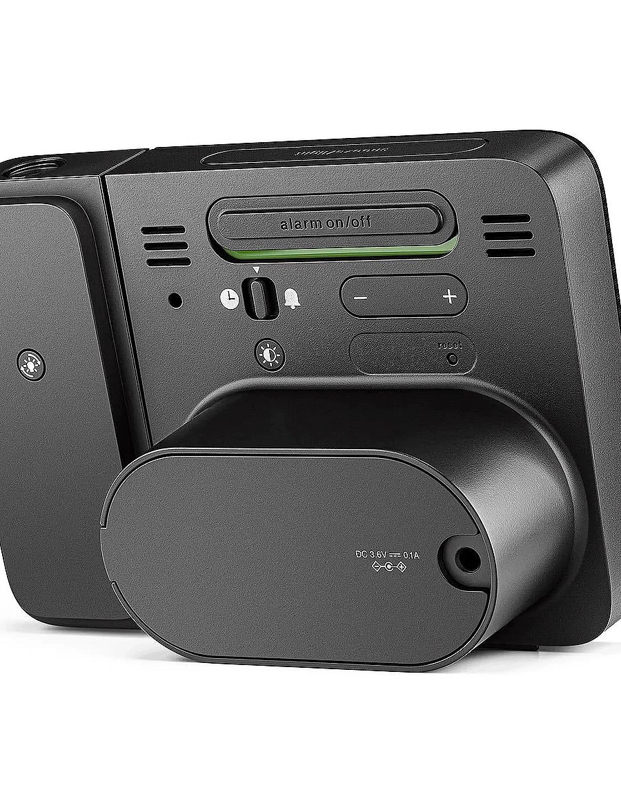 Braun - Braun Alarm Clock - wecker - black - 0