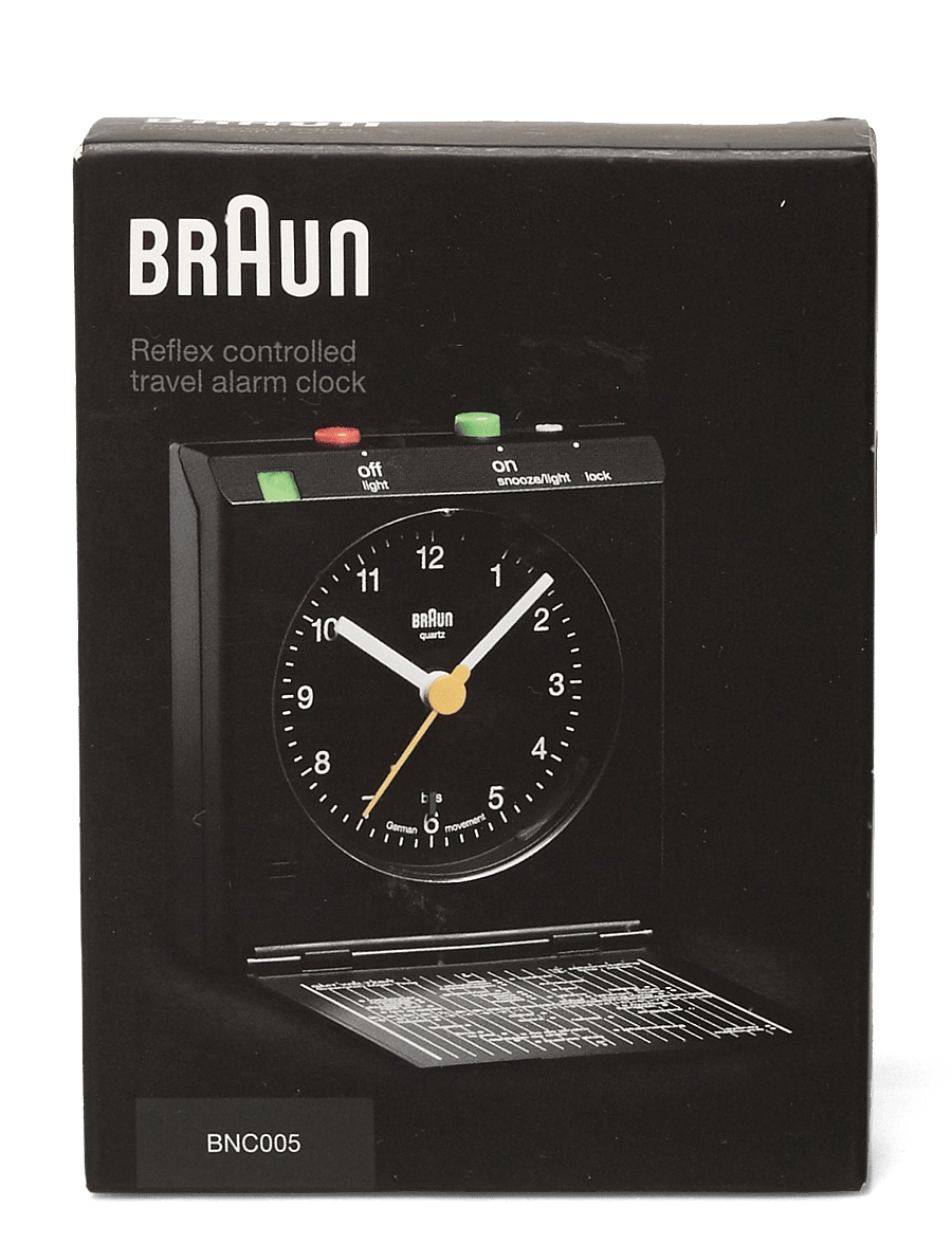 Braun - Braun Alarm Clock - Äratuskellad - black - 4