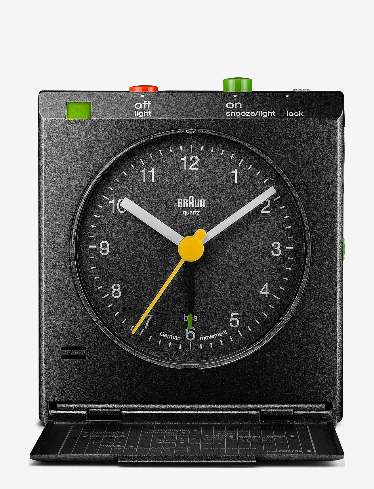 Braun - Braun Alarm Clock - wecker - black - 0
