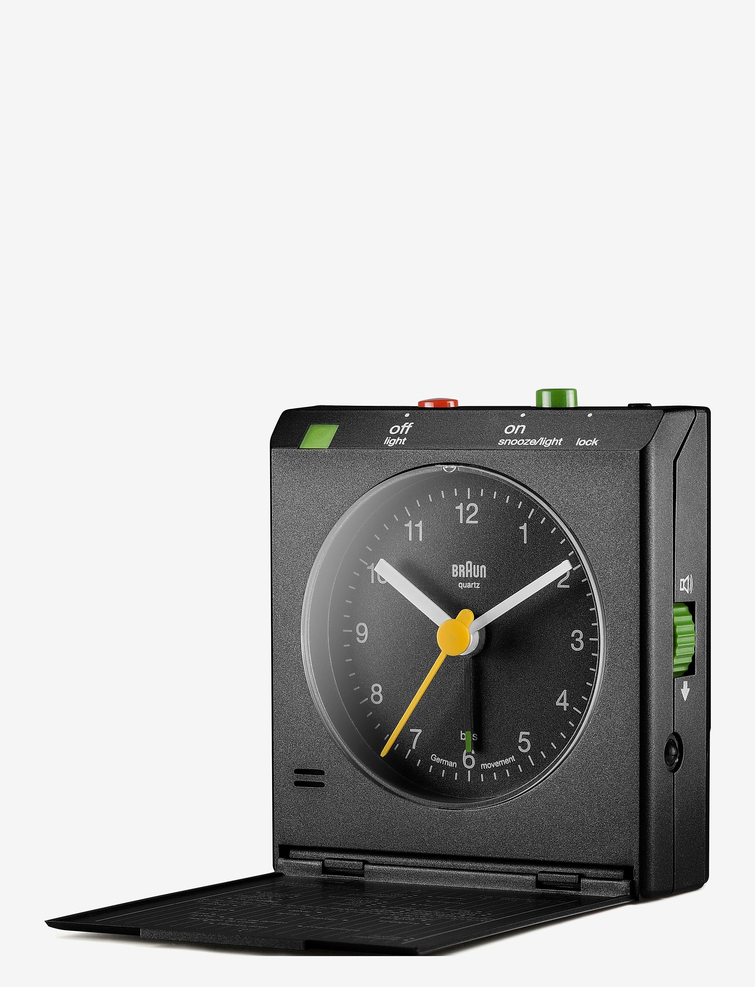 Braun - Braun Vækkeur - laveste priser - black - 1