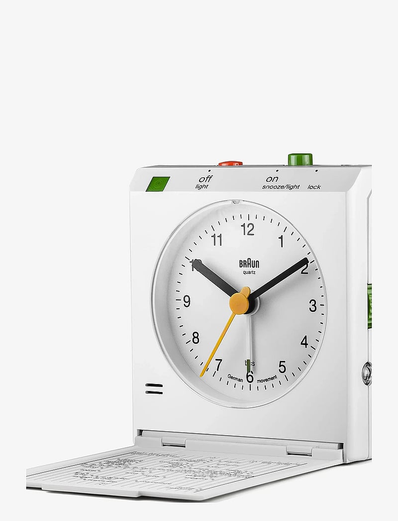 Braun - Braun Alarm Clock - wecker - white - 2