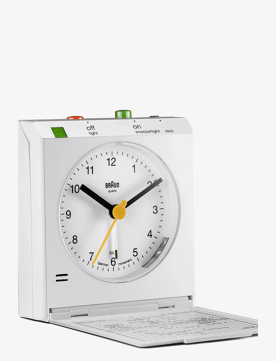 Braun - Braun Alarm Clock - wecker - white - 4
