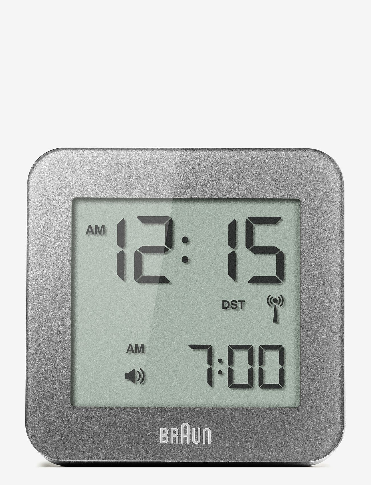 Braun - Braun Alarm Clock - wecker - grey - 0