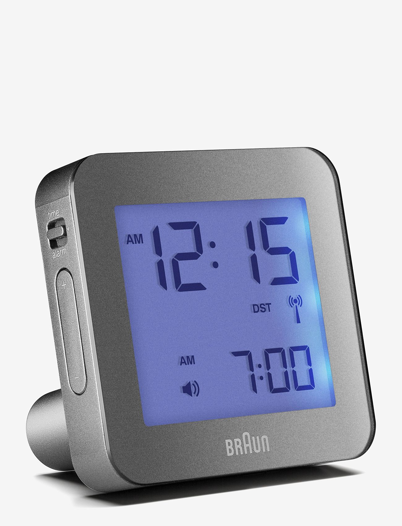 Braun - Braun Alarm Clock - modinātājpulksteņi - grey - 0