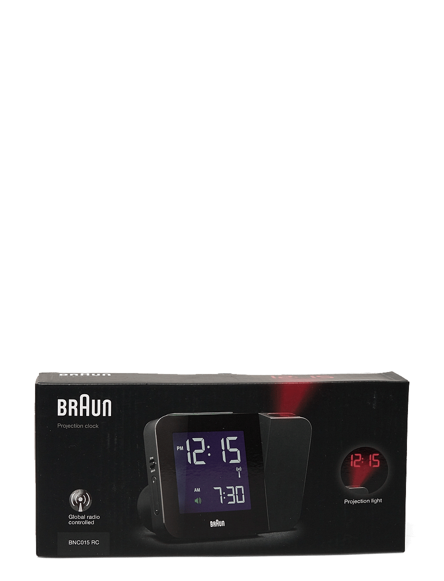 Braun - Braun Alarm Clock - Äratuskellad - black - 1