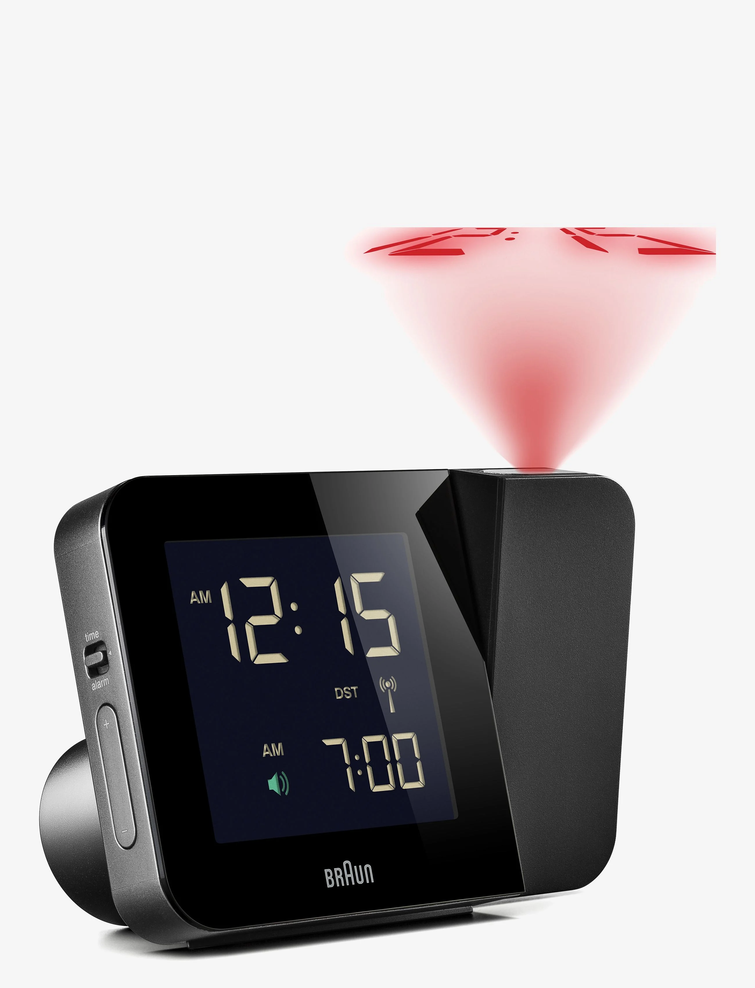 Braun - Braun Alarm Clock - Äratuskellad - black - 4