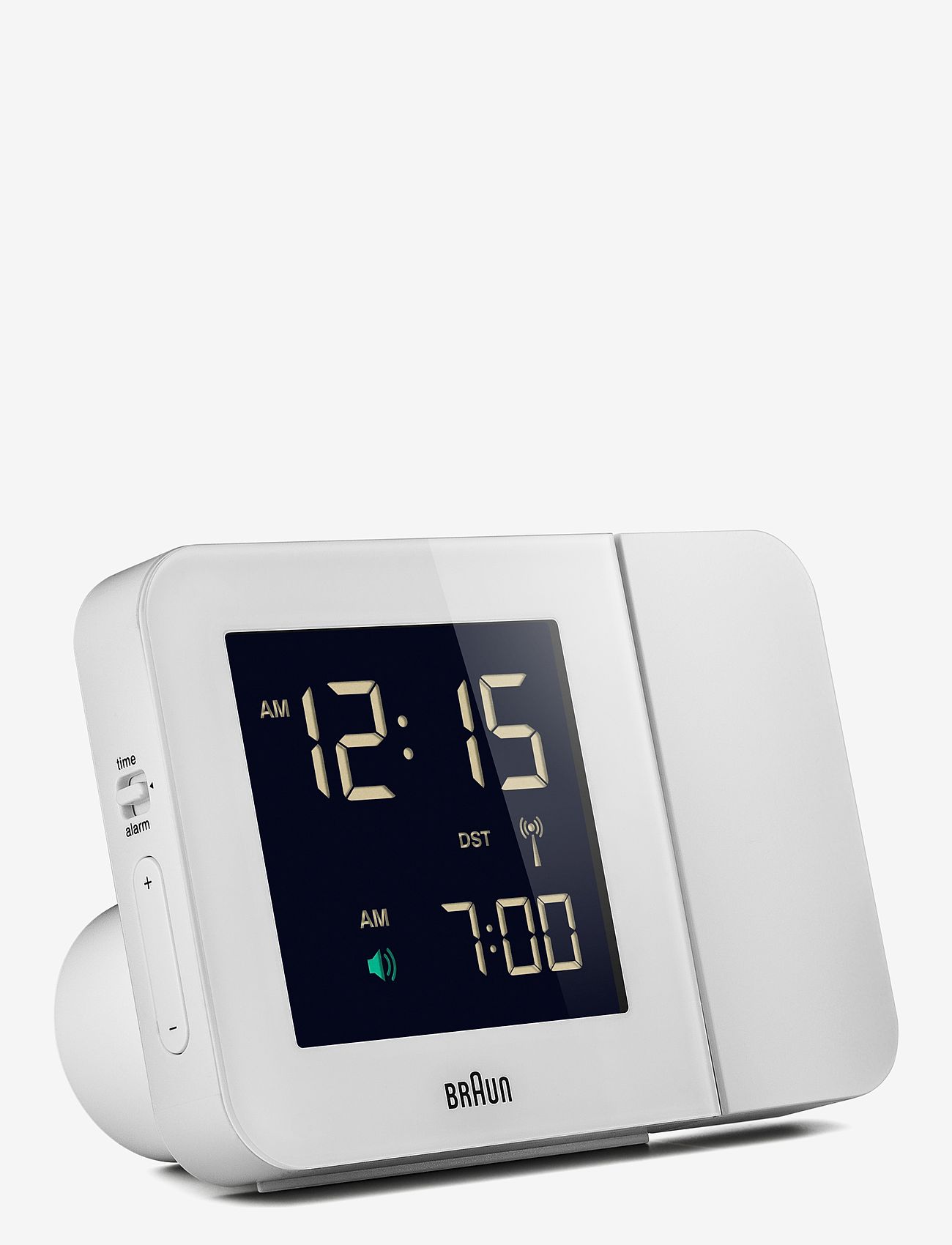 Braun - Braun Alarm Clock - modinātājpulksteņi - white - 0