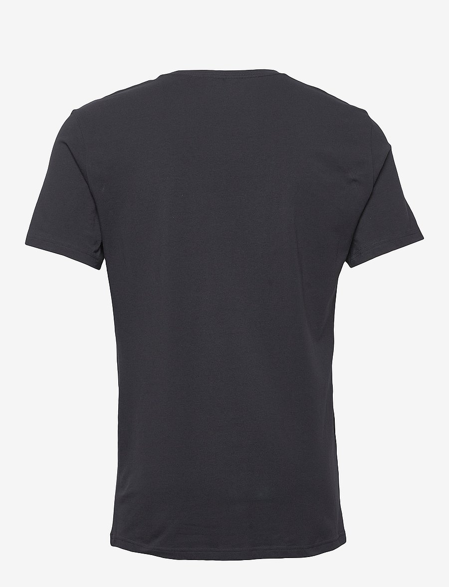 Bread & Boxers - Crew-Neck Slim - kortärmade t-shirts - dark navy - 2