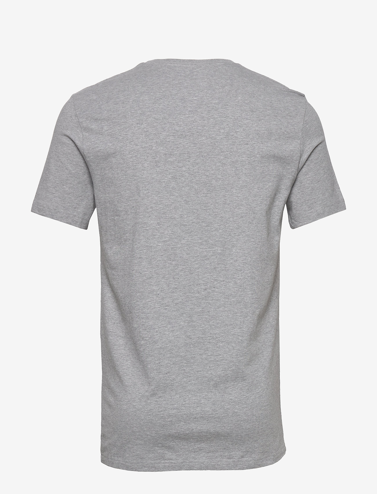 Bread & Boxers - Crew-Neck Slim - kortärmade t-shirts - grey melange - 2
