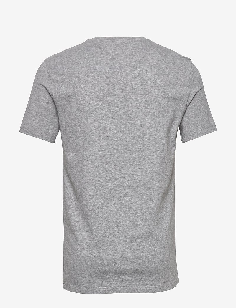 Bread & Boxers - Crew-Neck Slim - kortärmade t-shirts - grey melange - 2