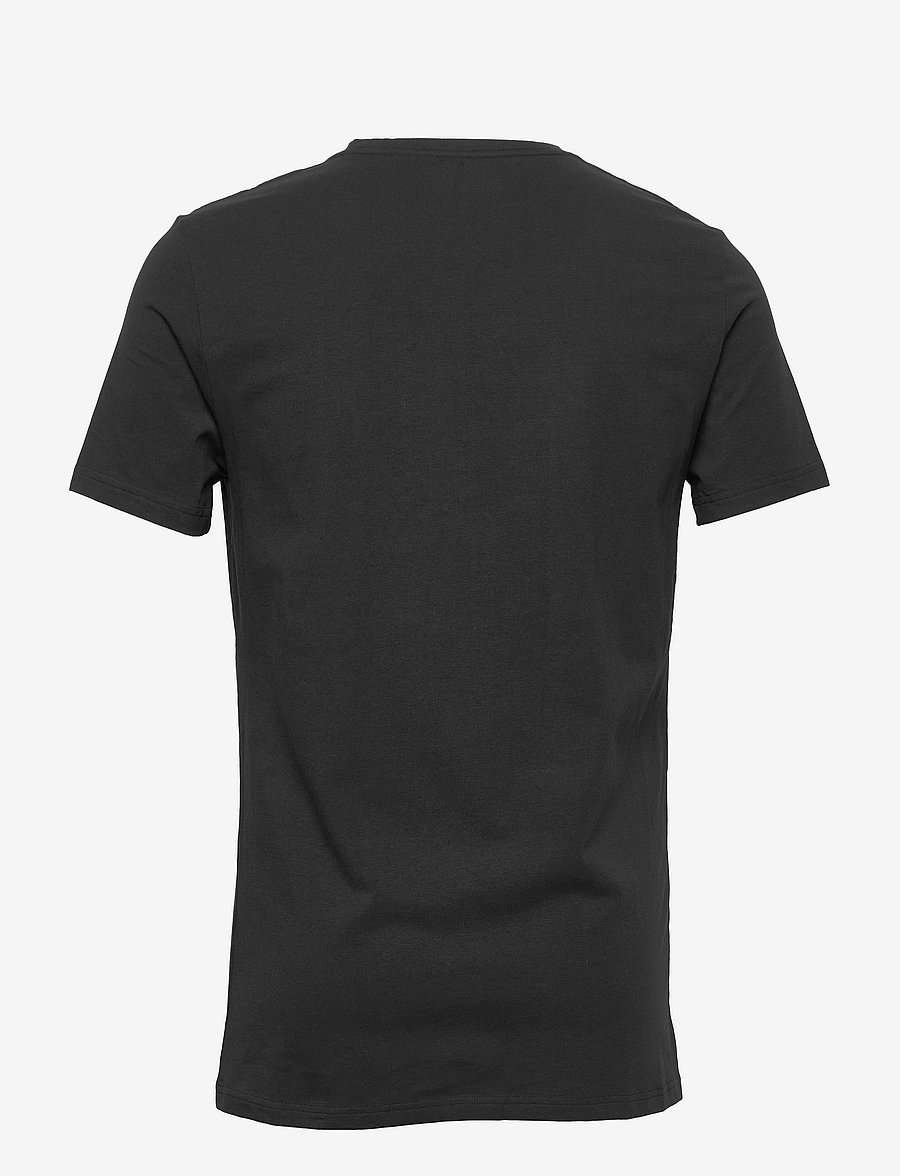 Bread & Boxers - V-Neck T-shirt - t-shirts med v-hals - black - 2