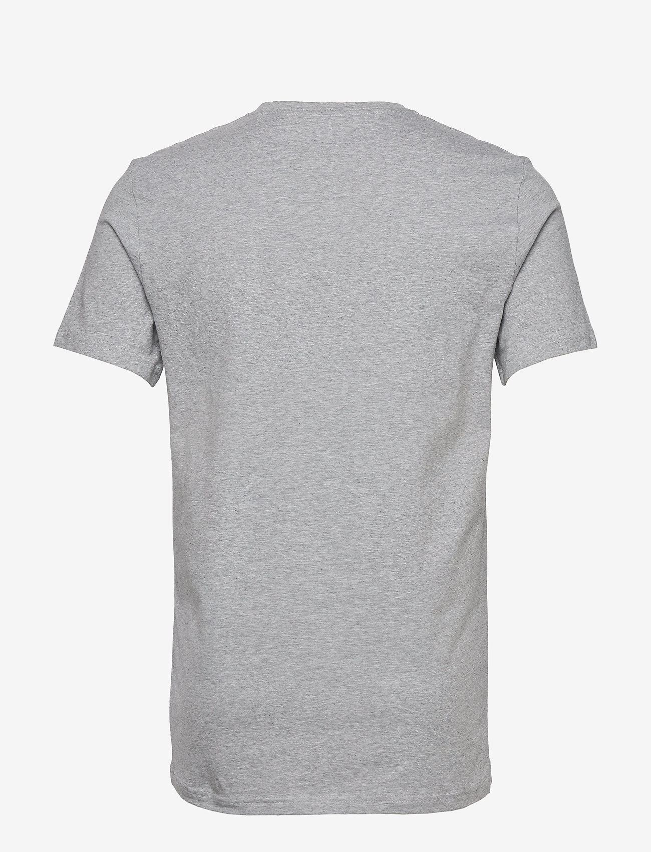 Bread & Boxers - V-Neck T-shirt - v-kaelusega t-särgid - grey melange - 2