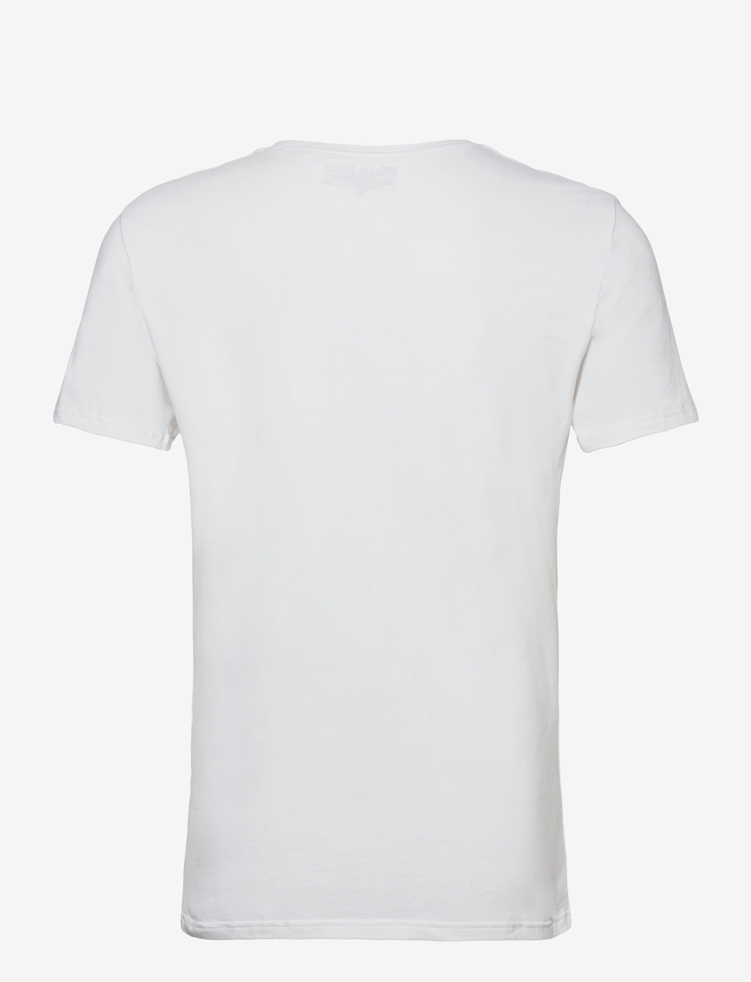 Bread & Boxers - V-Neck T-shirt - najniższe ceny - white - 2