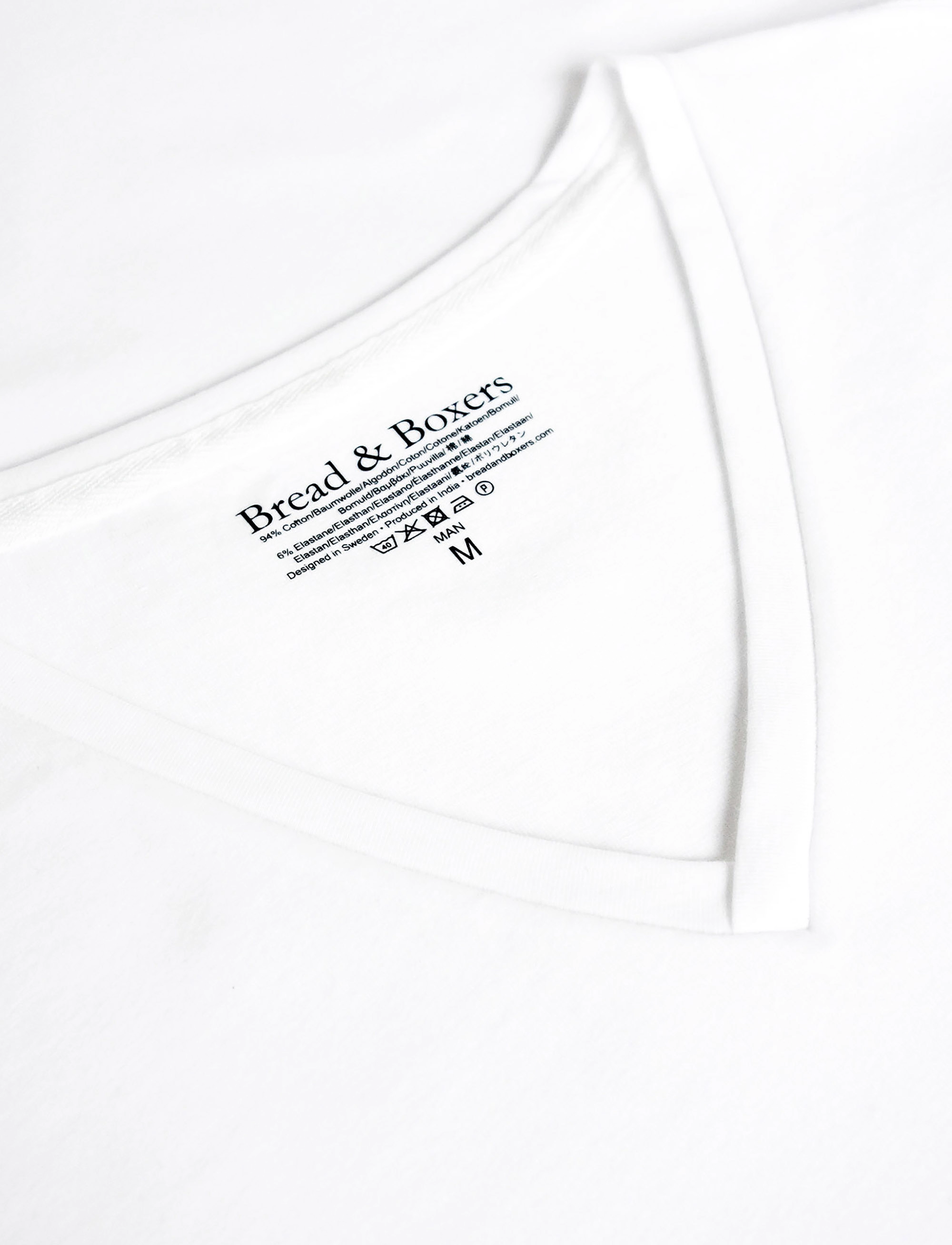 Bread&Boxers V-Neck T-Shirt herr – bild 5