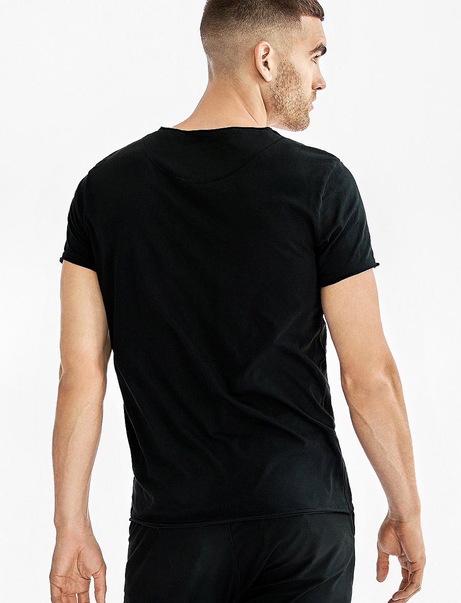 Bread & Boxers - Crew Neck Relaxed - kurzärmelig - black - 4