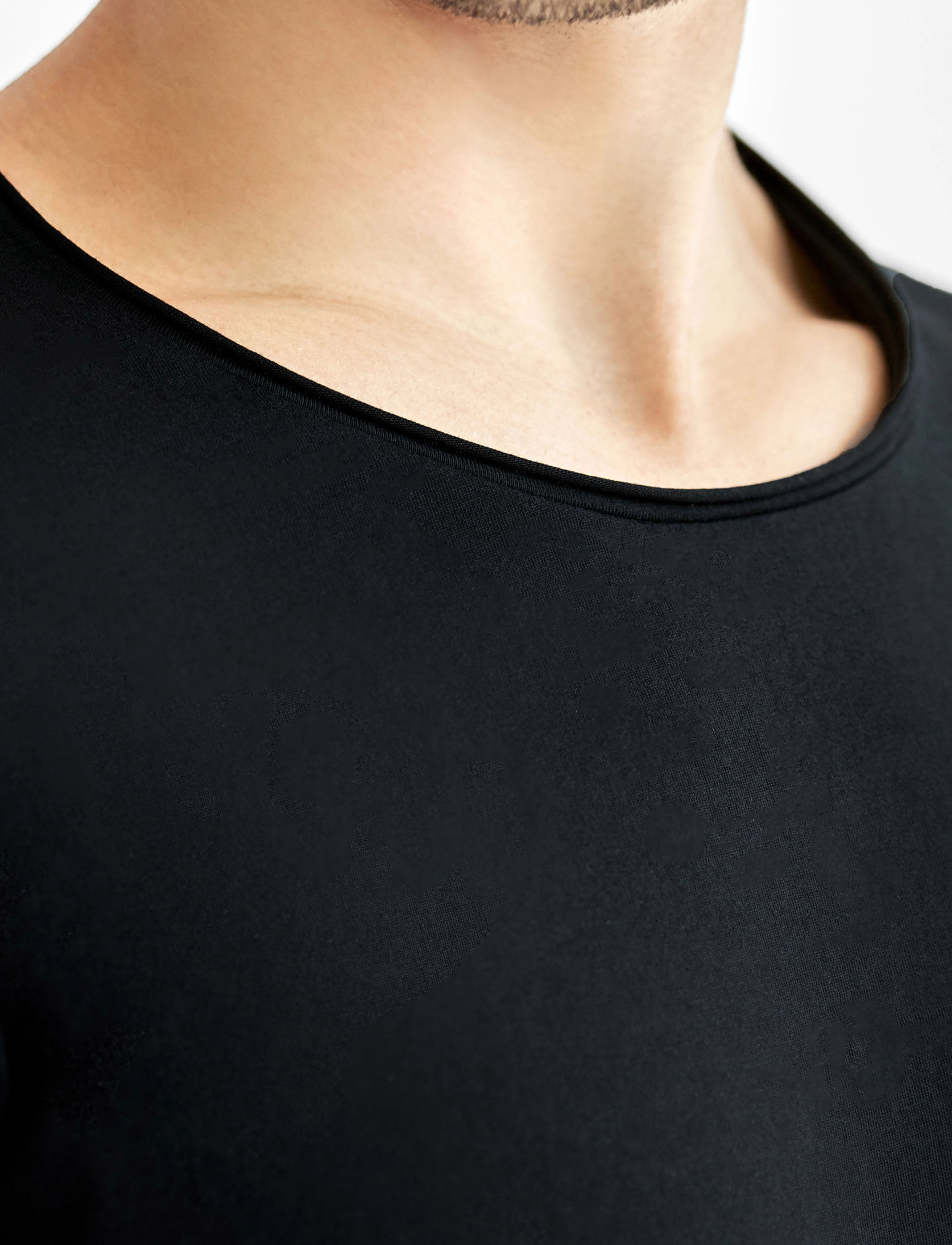 Bread & Boxers - Crew Neck Relaxed - kurzärmelig - black - 5