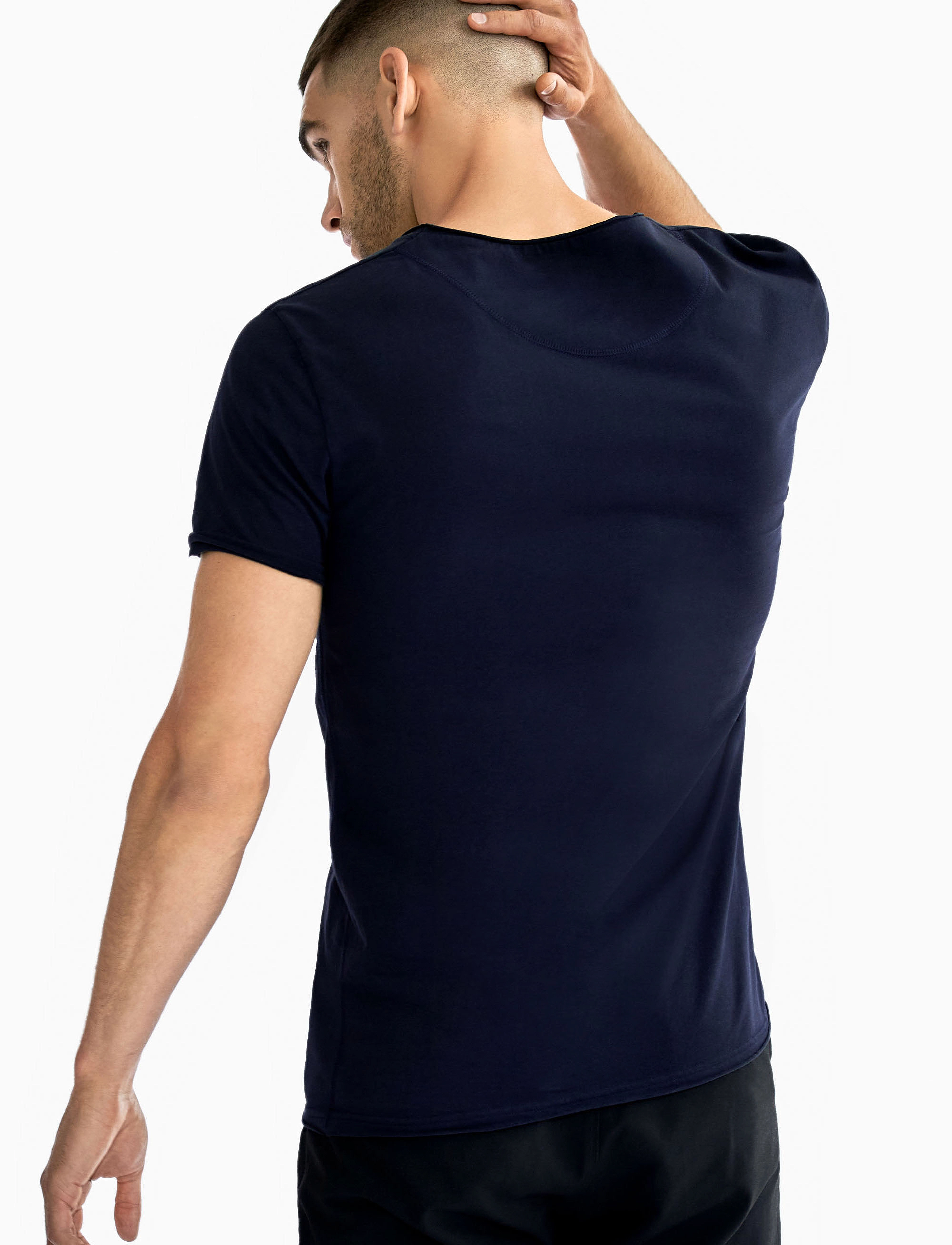 Bread & Boxers - Crew Neck Relaxed - die niedrigsten preise - dark navy - 4