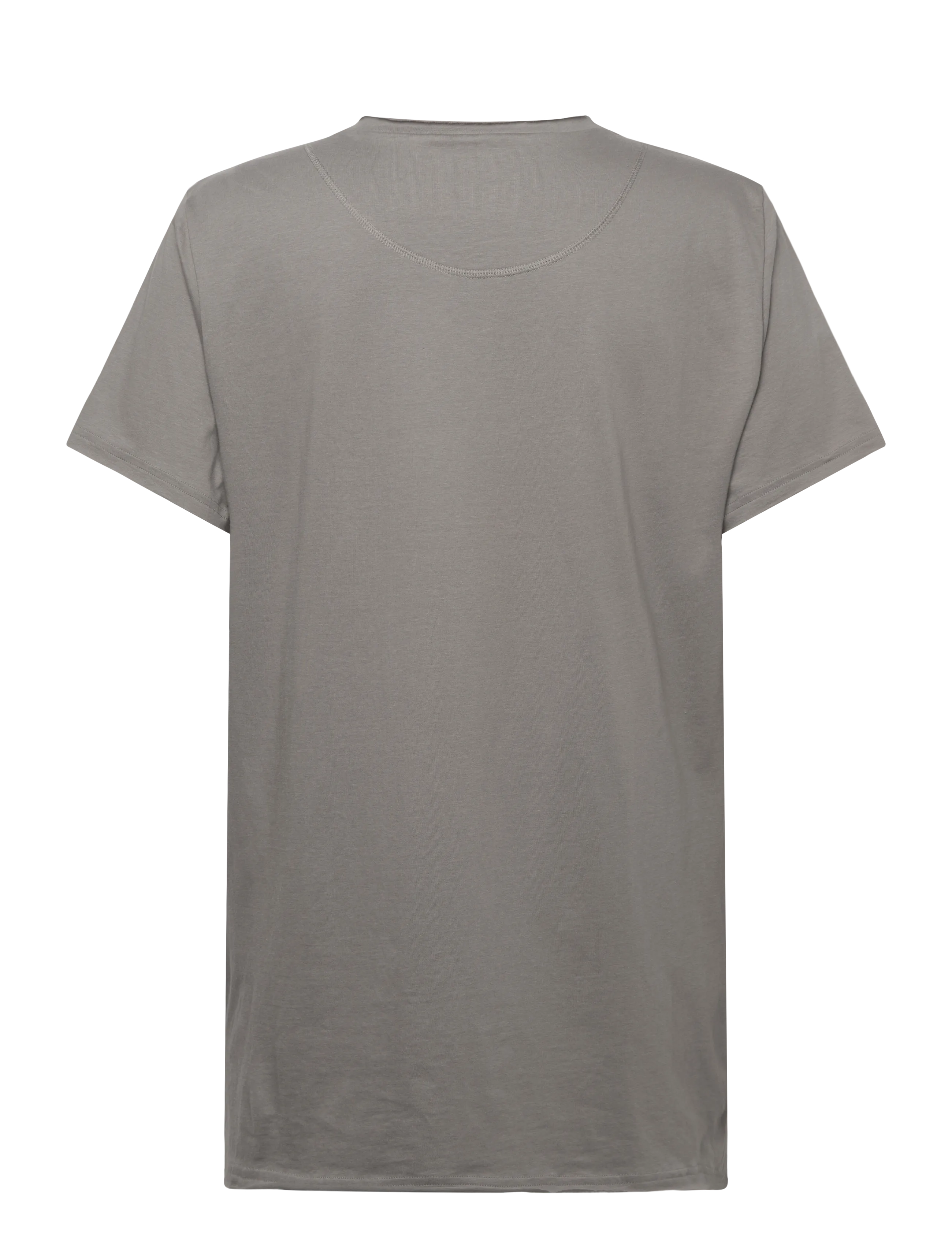 Bread & Boxers - Crew-Neck Relaxed T-shirt - short-sleeved t-shirts - fog grey - 1