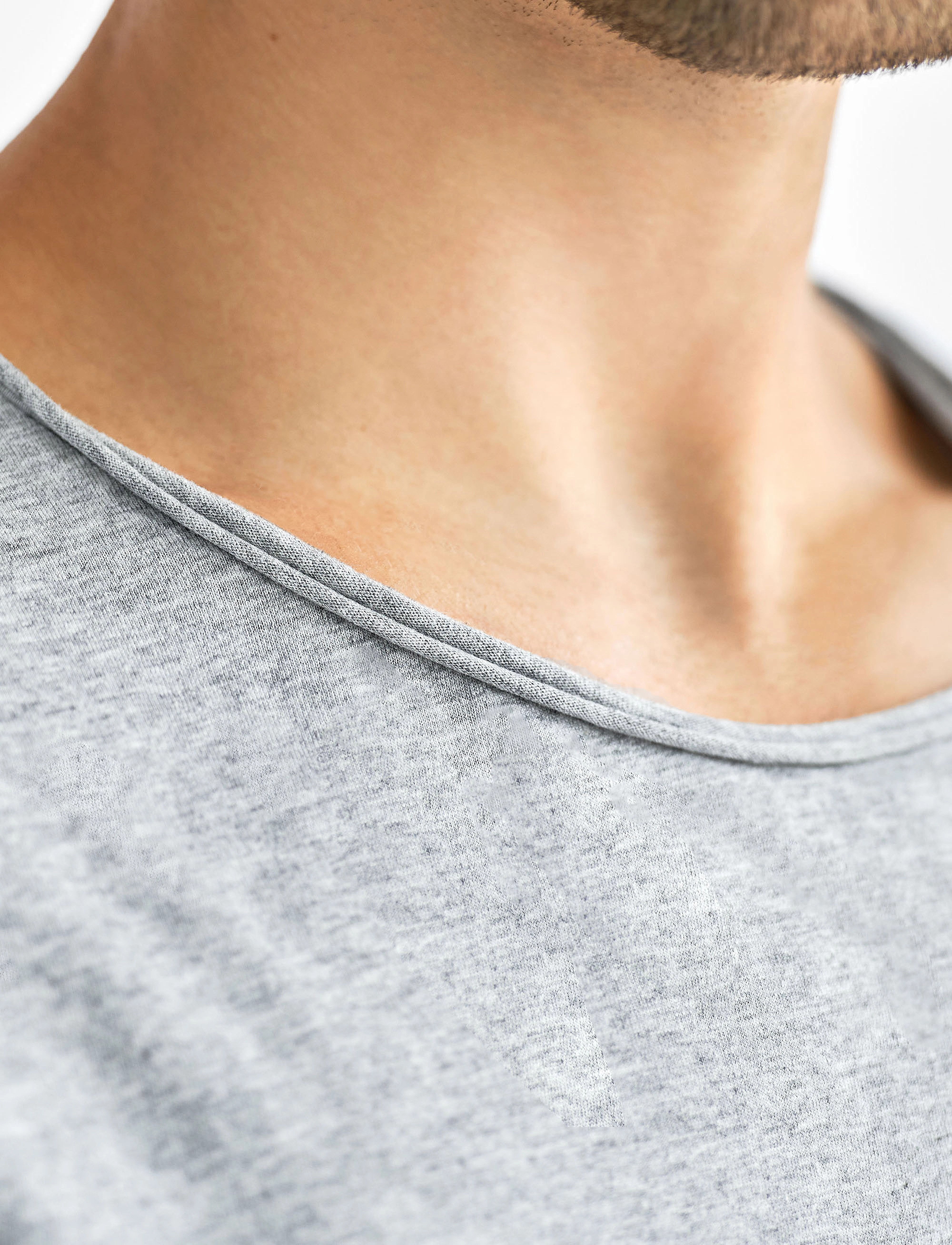 Bread & Boxers - Crew Neck Relaxed - korte mouwen - grey melange - 5
