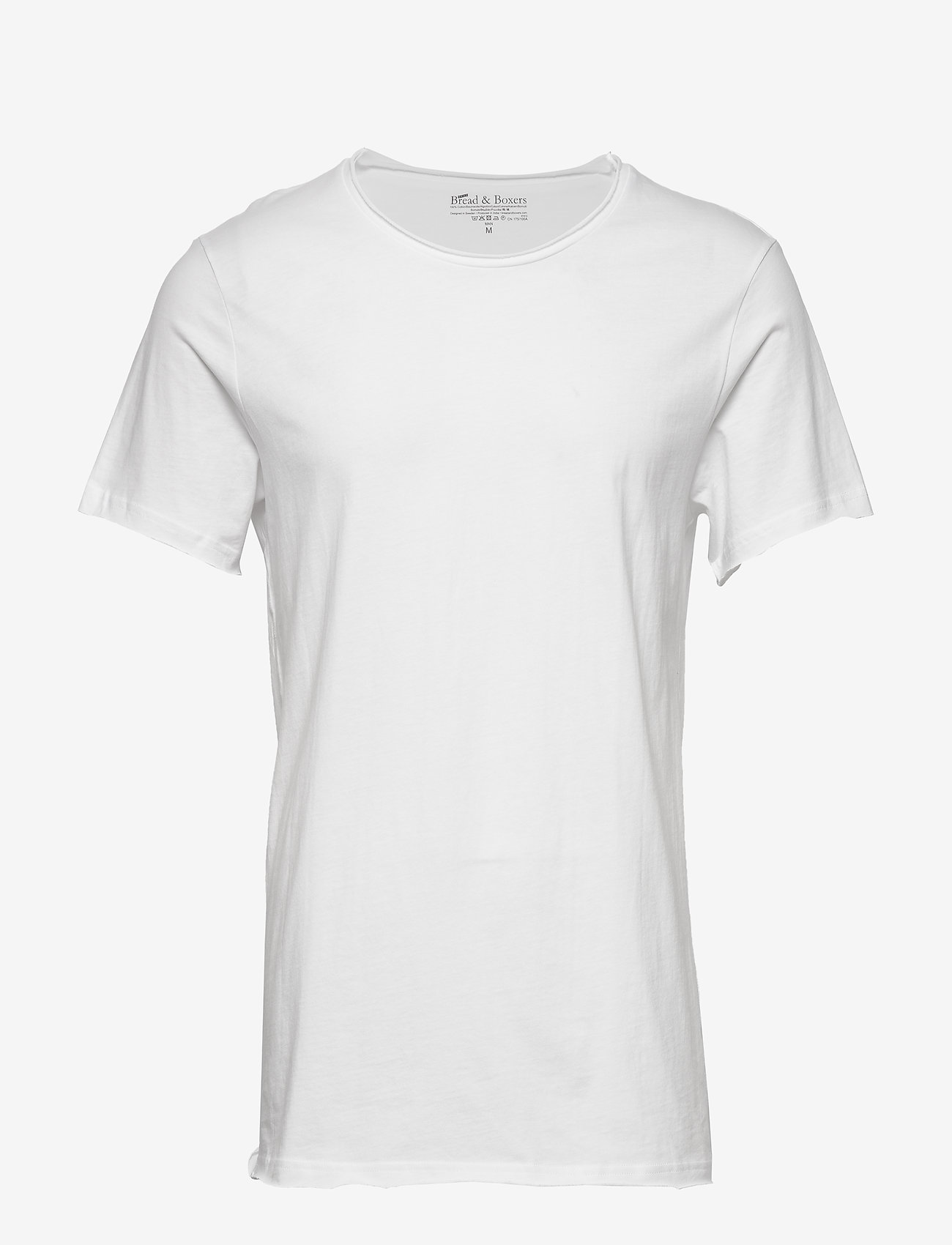 Bread & Boxers - Crew-Neck Relaxed T-shirt - kortærmede t-shirts - white - 1