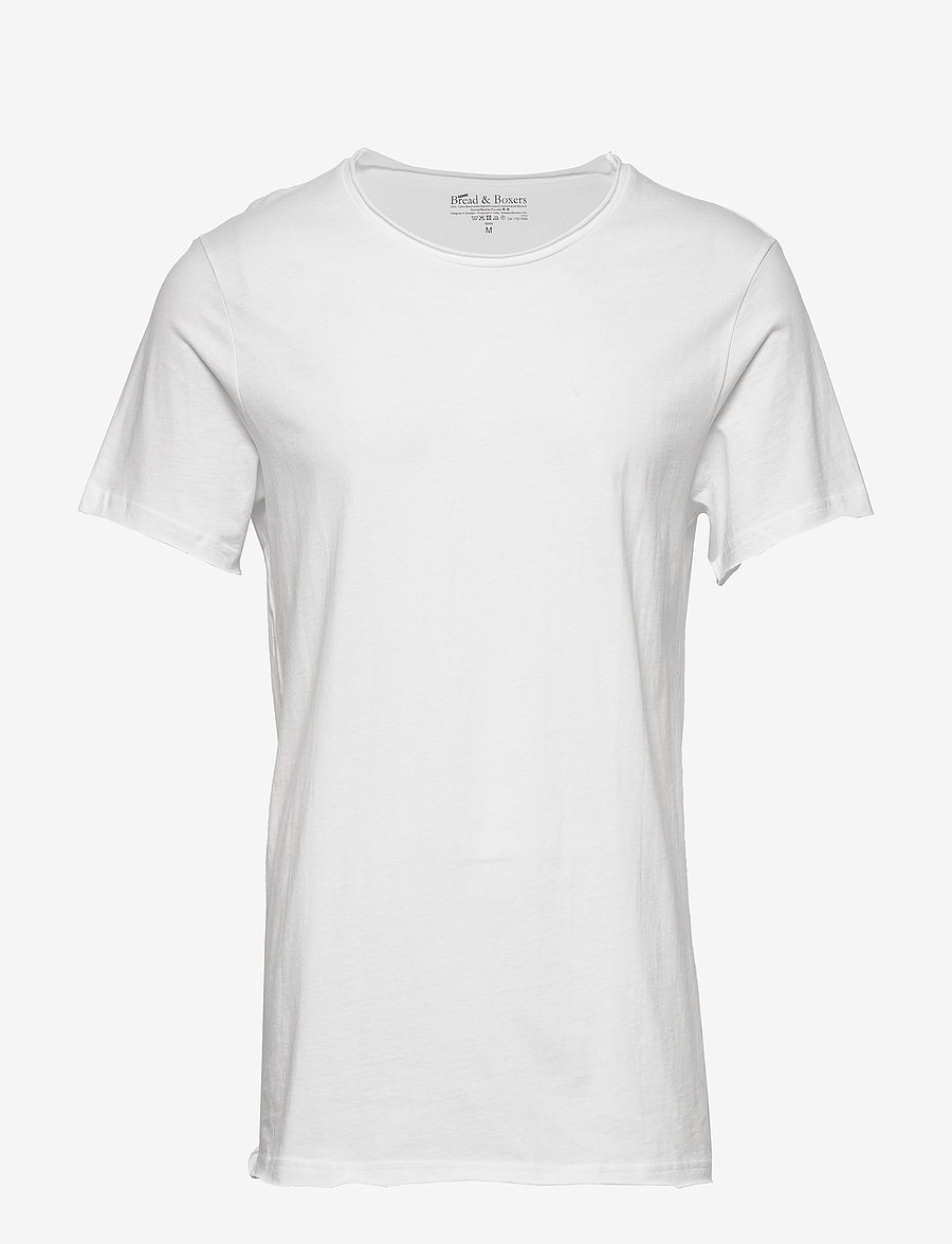 Bread & Boxers - Crew Neck Relaxed - kurzärmelig - white - 1