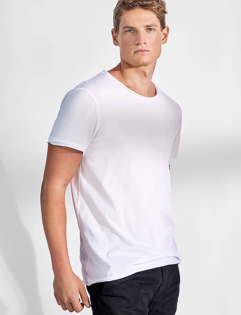 Bread & Boxers - Crew-Neck Relaxed T-shirt - kortærmede t-shirts - white - 3