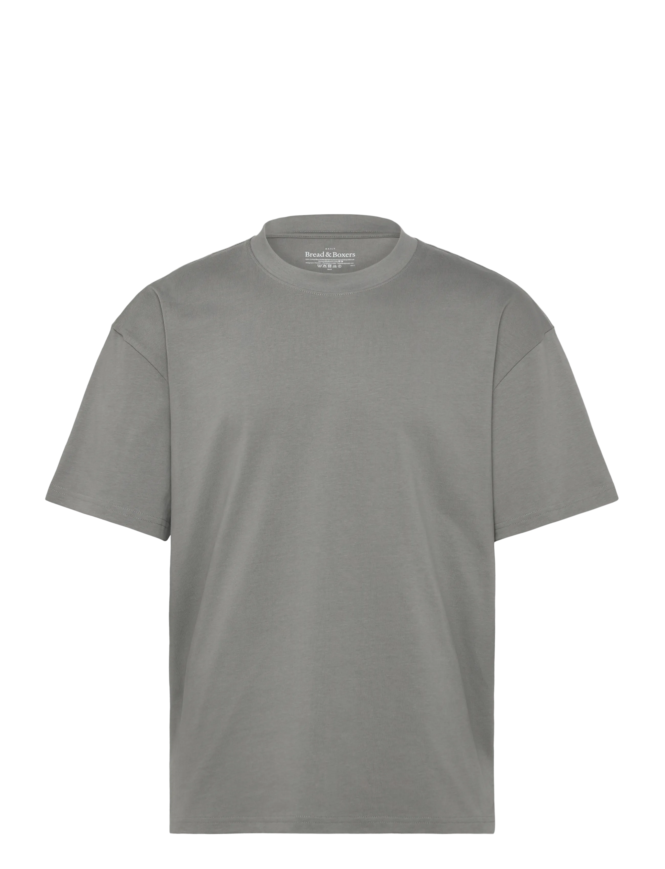 Bread & Boxers Heavy tee - Bread & Boxers - FOG GREY / grey