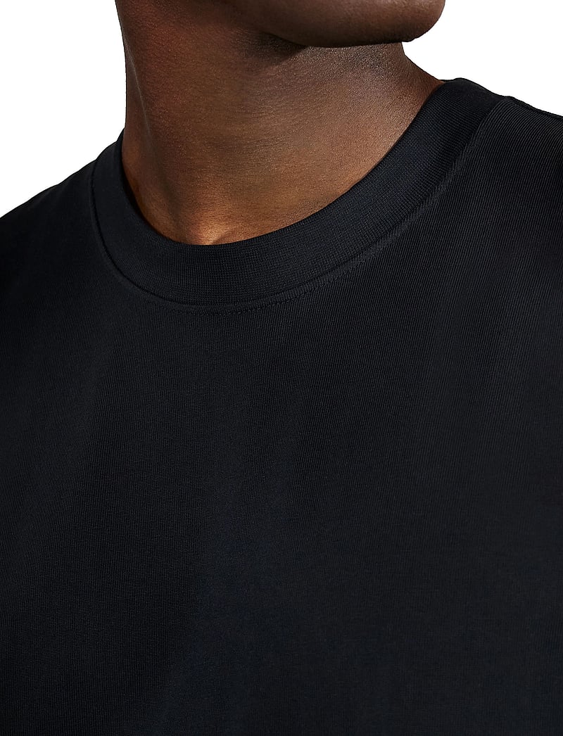 Bread & Boxers - Heavy Tee - kortærmede t-shirts - black - 4