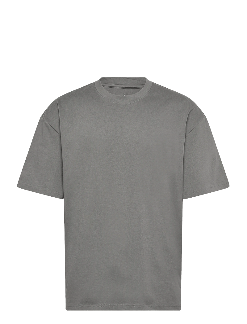 Bread & Boxers - Heavy Tee - kortærmede t-shirts - fog grey - 0