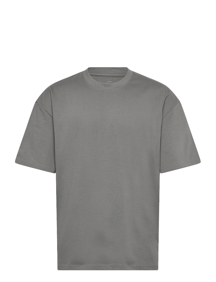 Bread & Boxers - Heavy Tee - short-sleeved t-shirts - fog grey - 1