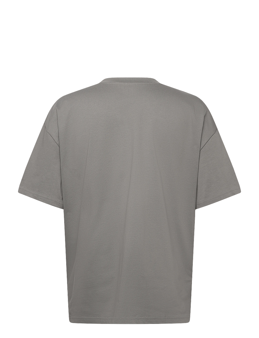 Bread & Boxers - Heavy Tee - stutterma bolir - fog grey - 1
