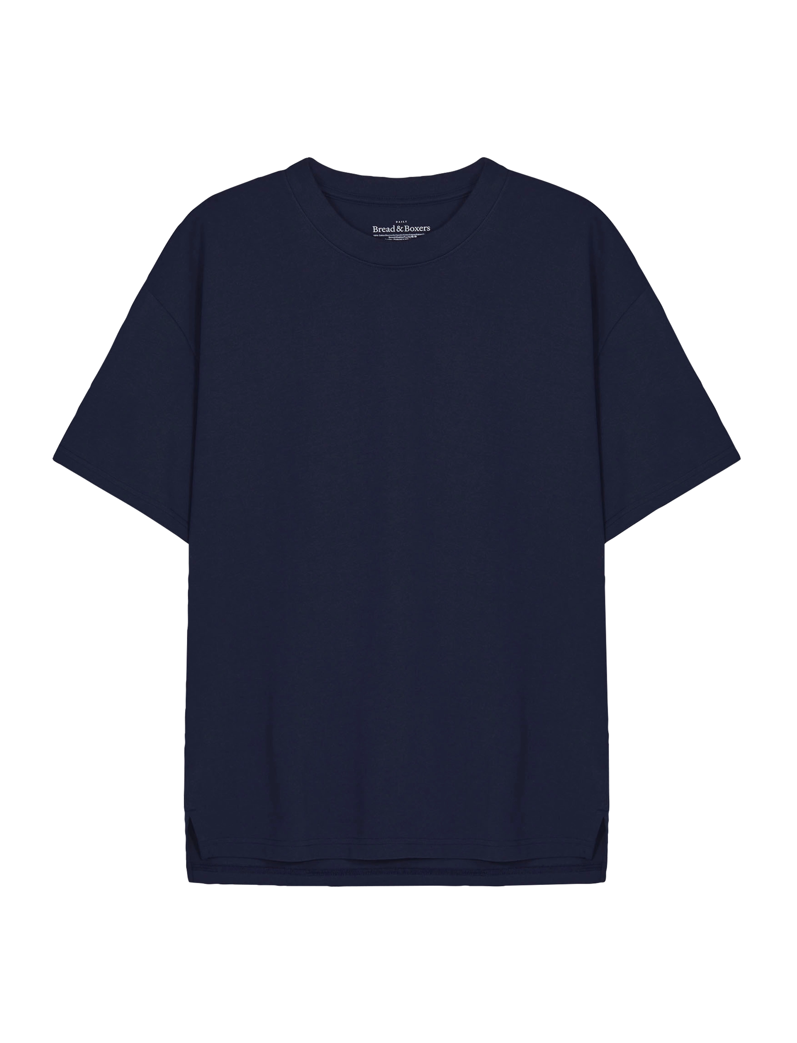BREAD & Boxershorts Heavy Tee Navy - M - Herren