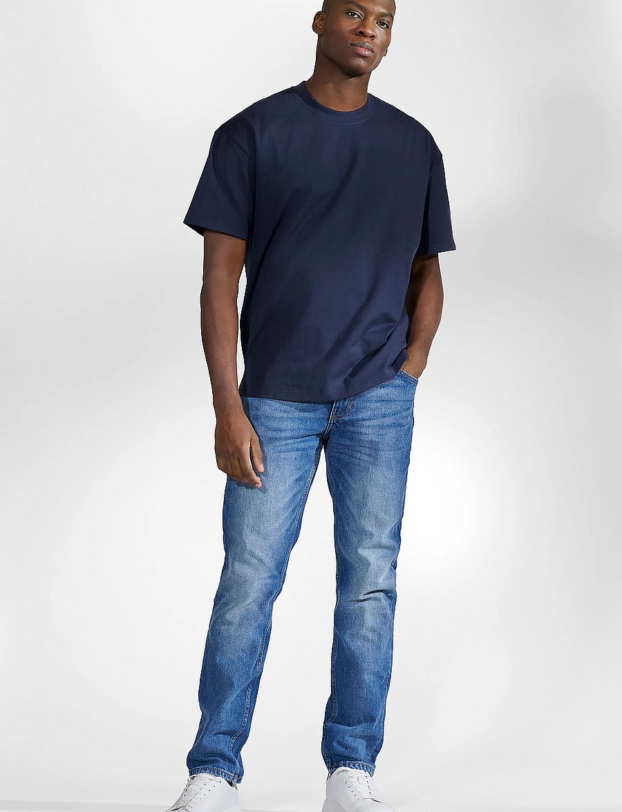 Bread & Boxers - Heavy Tee - stutterma bolir - navy blue - 5