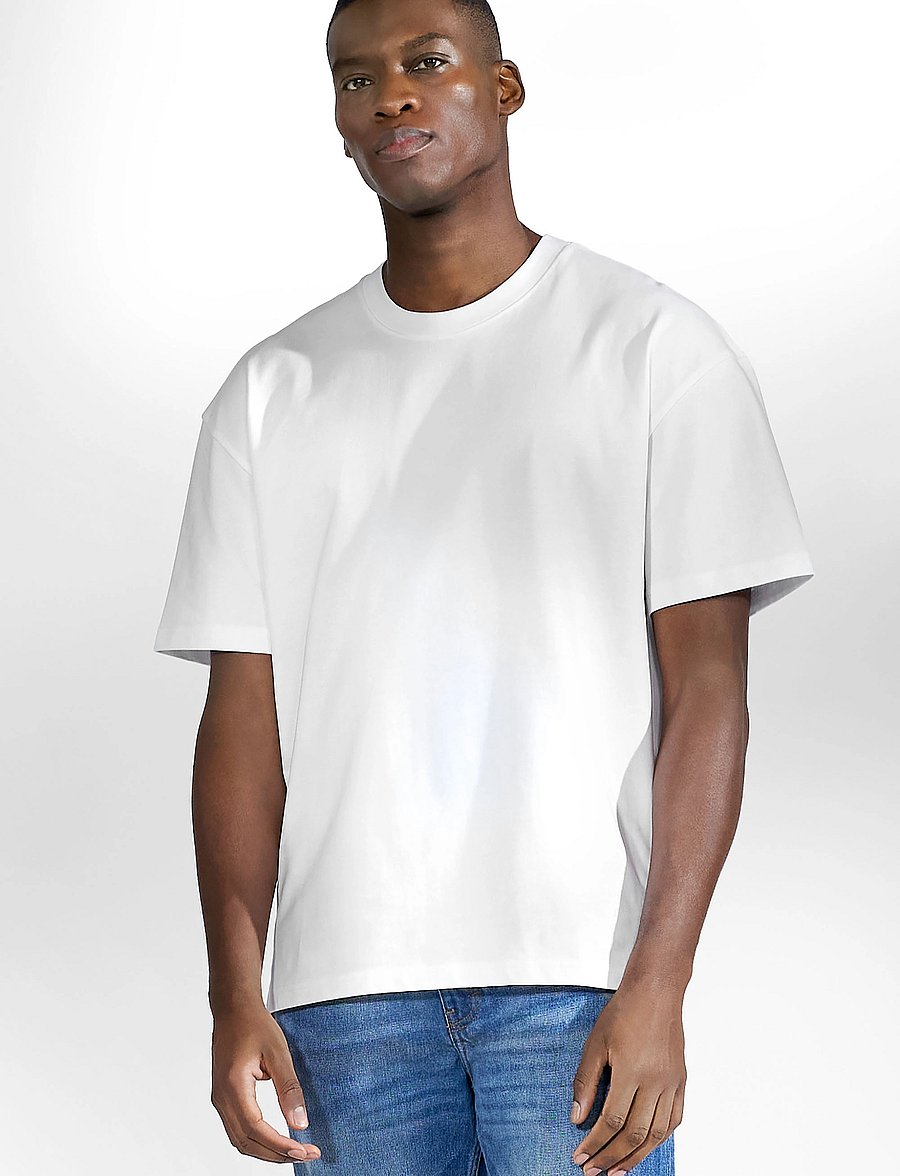 Bread & Boxers - Heavy Tee - short-sleeved t-shirts - white - 1