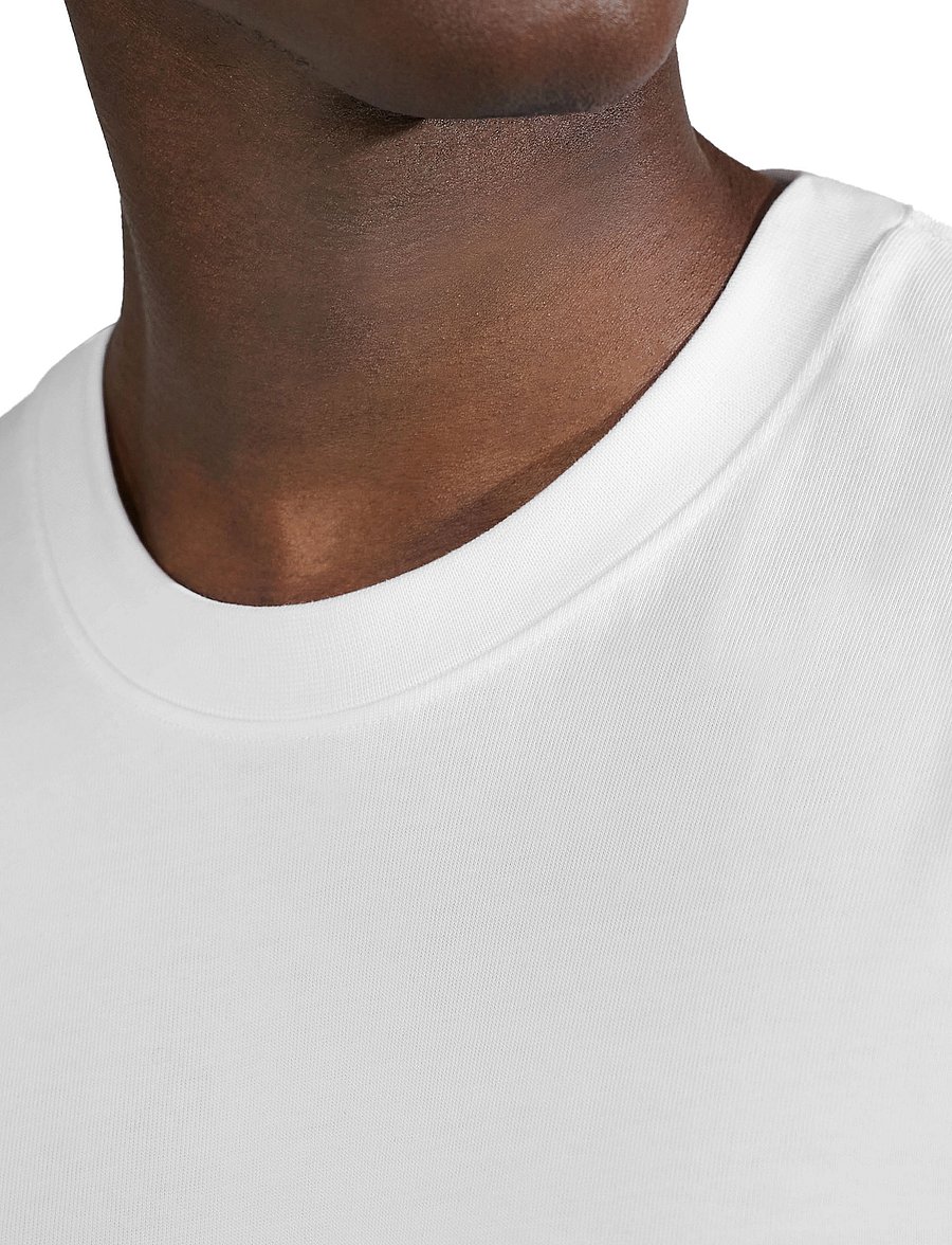 Bread & Boxers - Heavy Tee - short-sleeved t-shirts - white - 4