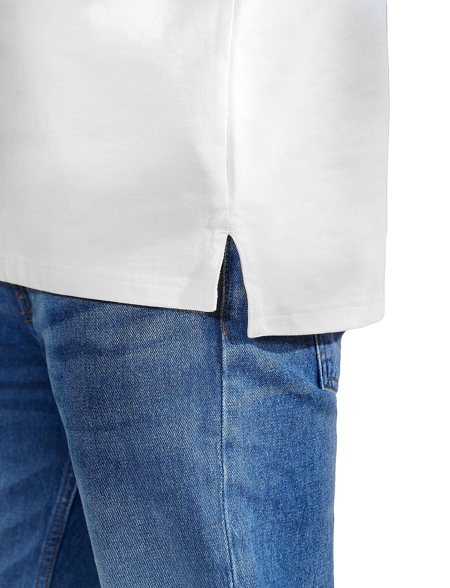 Bread & Boxers - Heavy Tee - short-sleeved t-shirts - white - 5