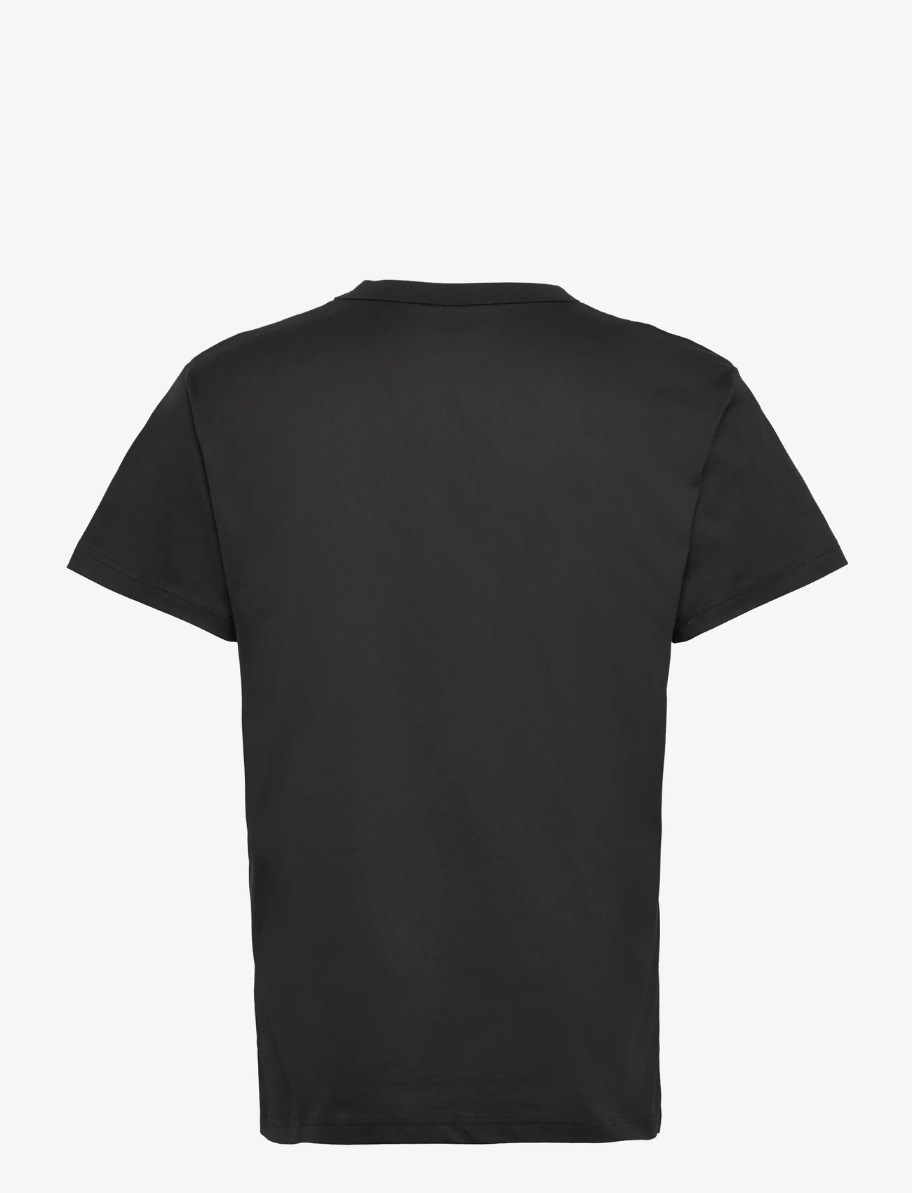 Bread & Boxers - Crew Neck PIma - basic t-shirts - black - 1