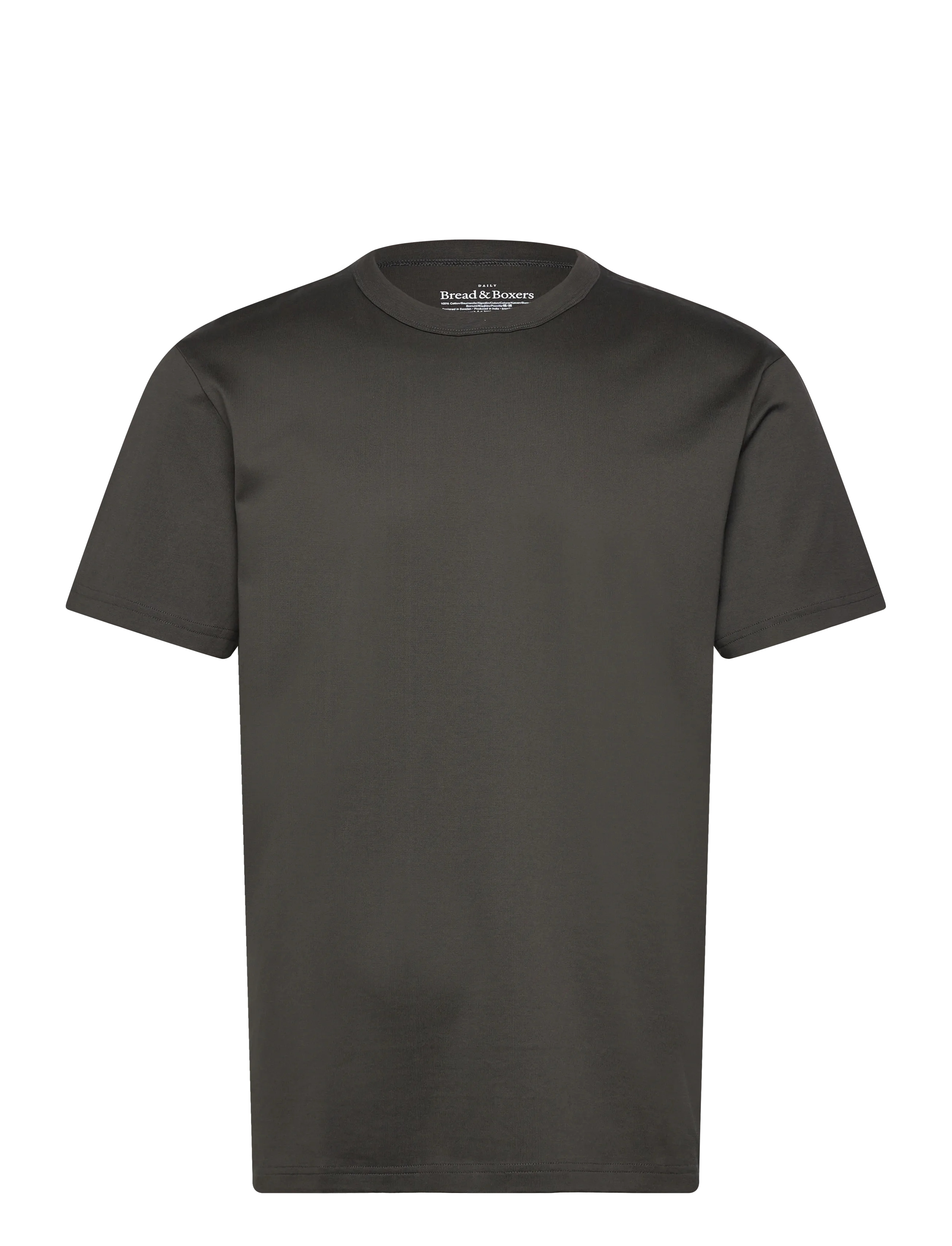 BREAD & Boxershorts Crew Neck Pima Braun - S - Herren