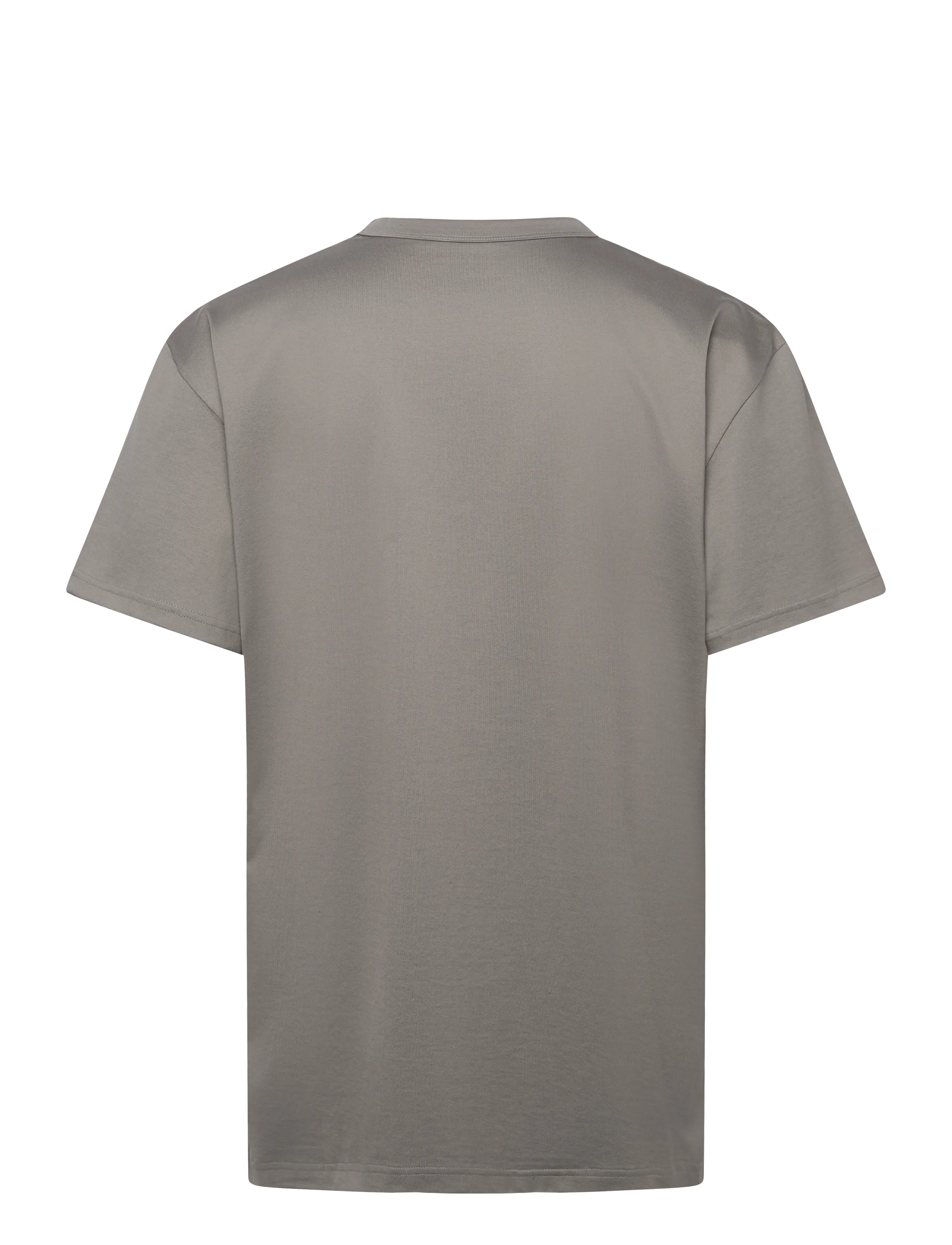 Bread & Boxers - Crew Neck PIma - short-sleeved t-shirts - fog grey - 1