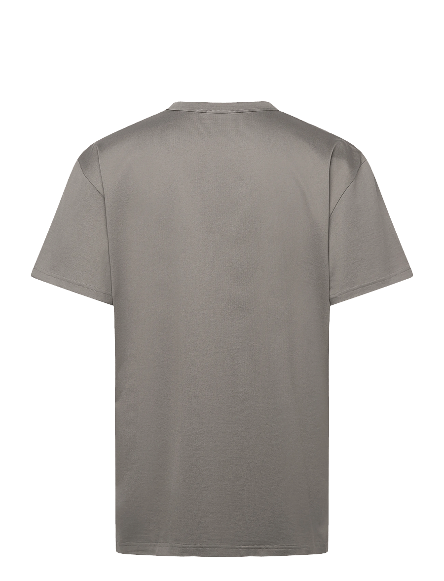 Bread & Boxers - Crew Neck PIma - kurzärmelige t-shirts - fog grey - 2