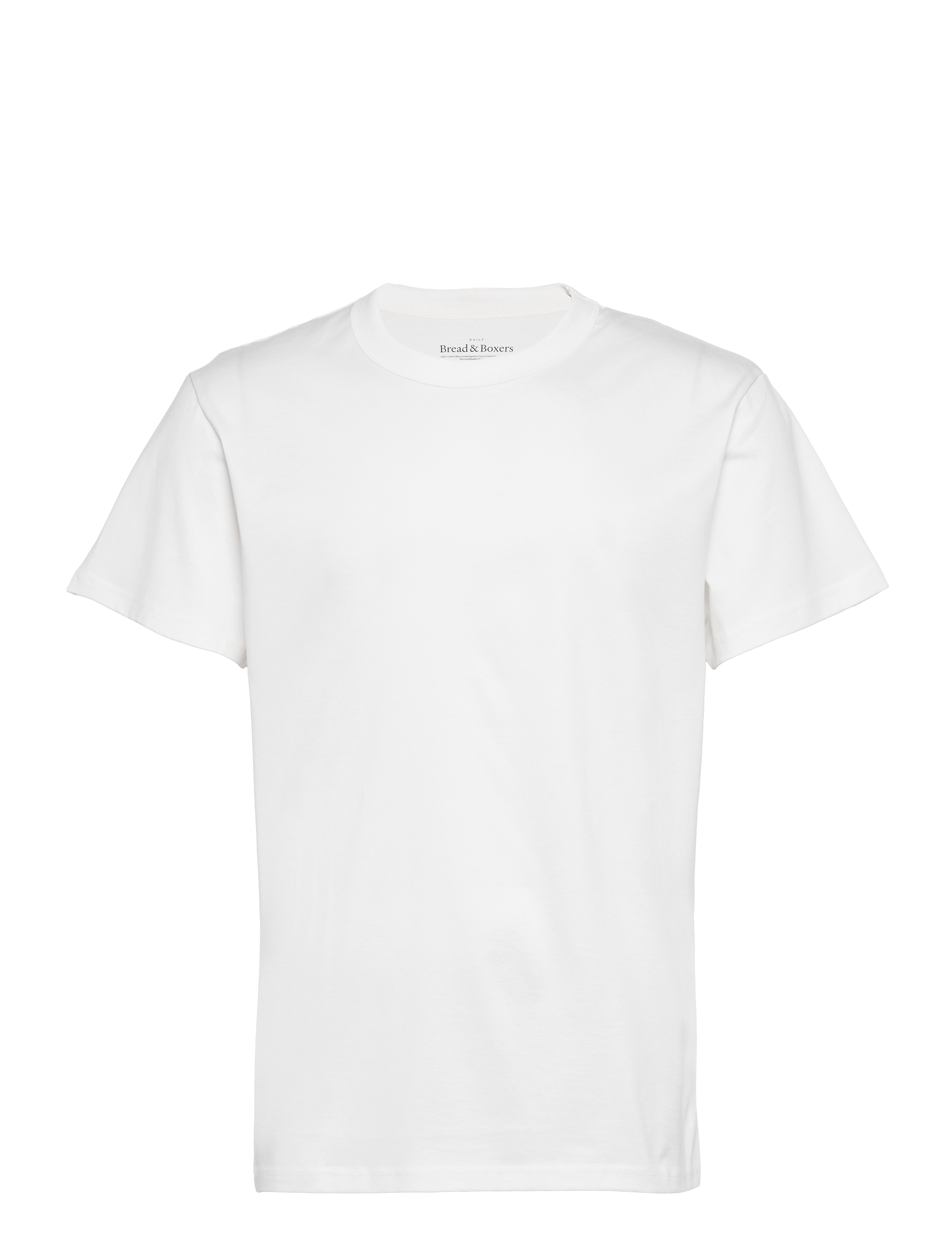 BREAD & Boxershorts Crew Neck Pima Weiß - M - Herren