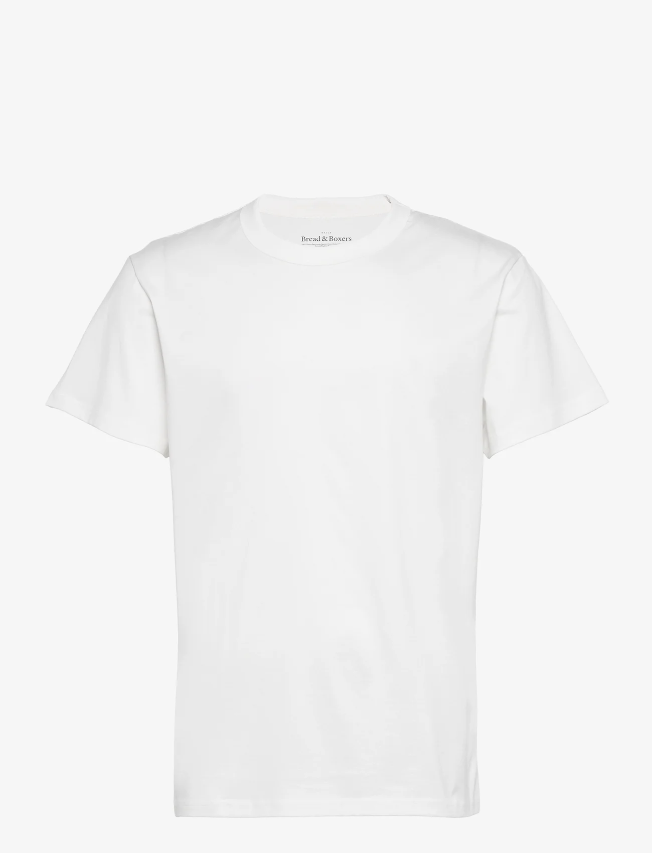Bread & Boxers - Crew Neck PIma - basic t-shirts - ivory white - 0
