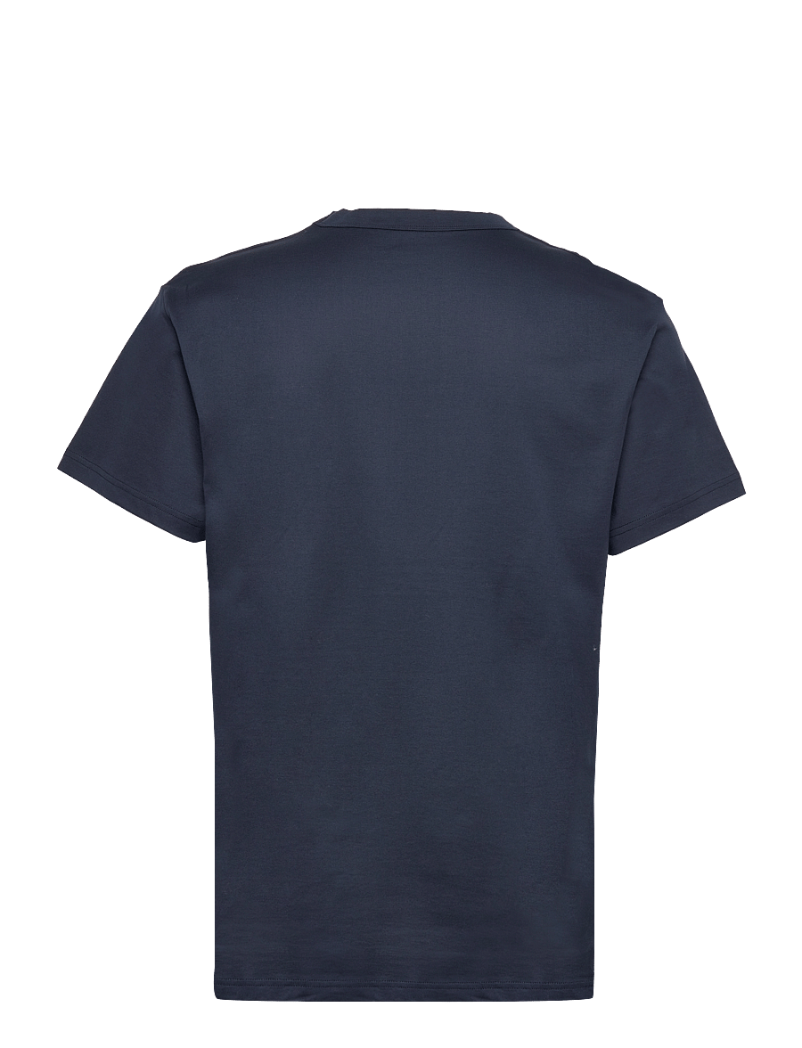 Bread & Boxers - Crew Neck PIma - kurzärmelig - navy blue - 2