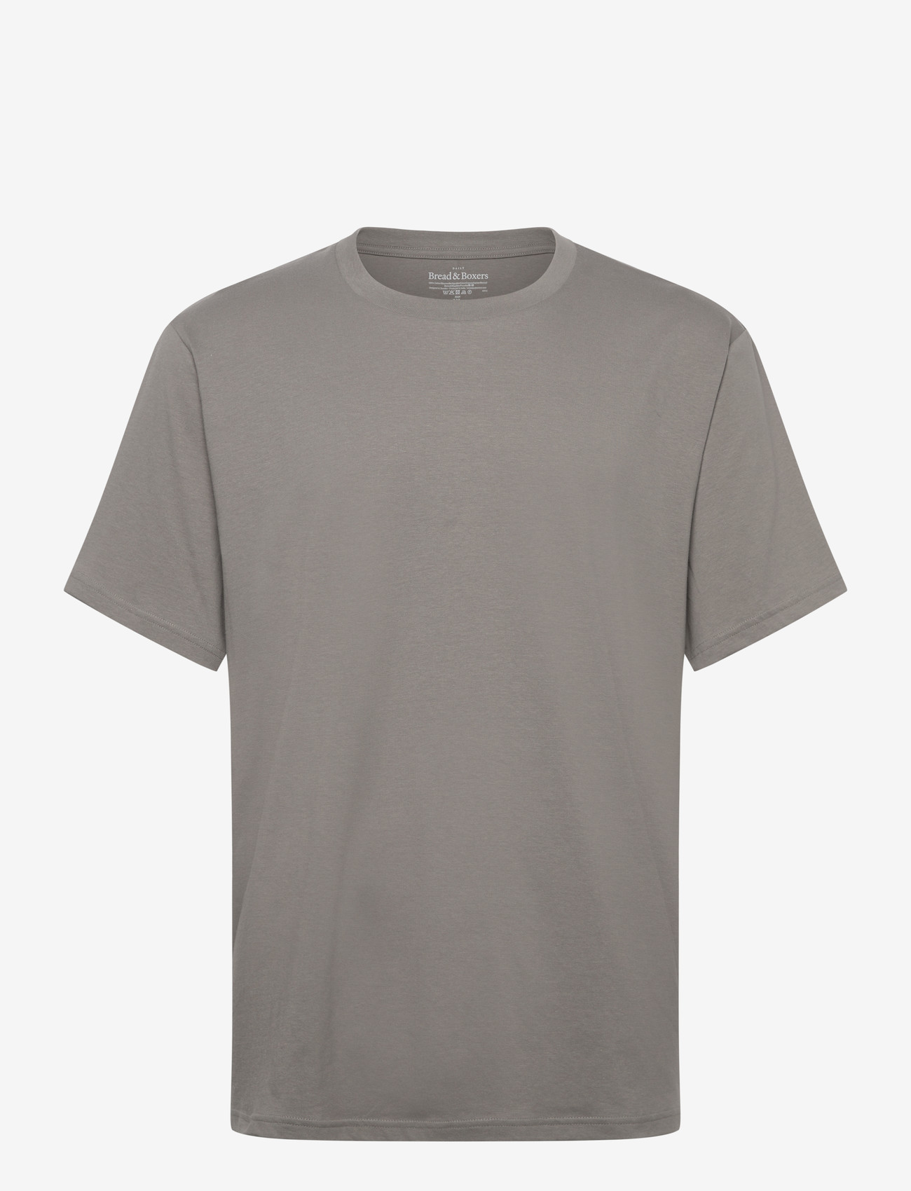 Bread & Boxers - Lightweight tee - pyjamasöverdelar - fog grey - 0
