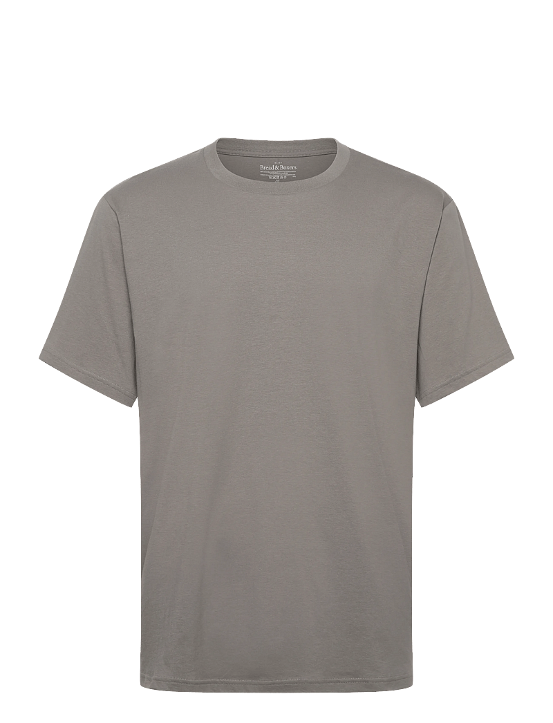 Bread & Boxers - Lightweight tee - pyjamasöverdelar - fog grey - 0