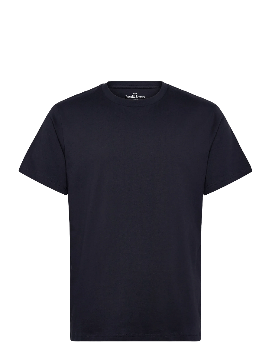 Bread & Boxers - Lightweight tee - topy do piżam - dark navy - 0